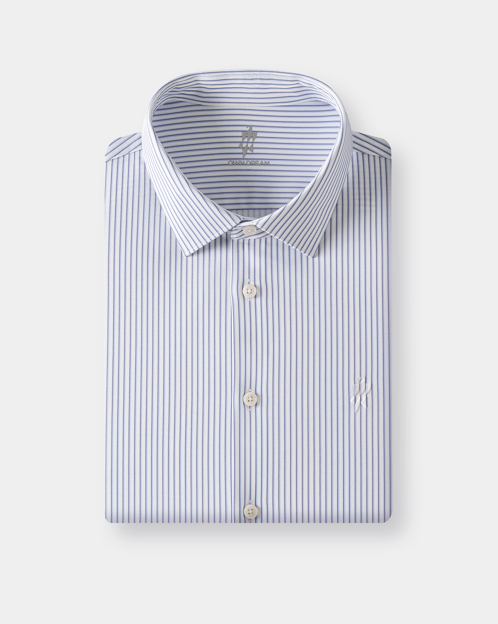 AirFlex Pro™ Prestige Comfort Stretch Shirt - Stream Blue Stripe