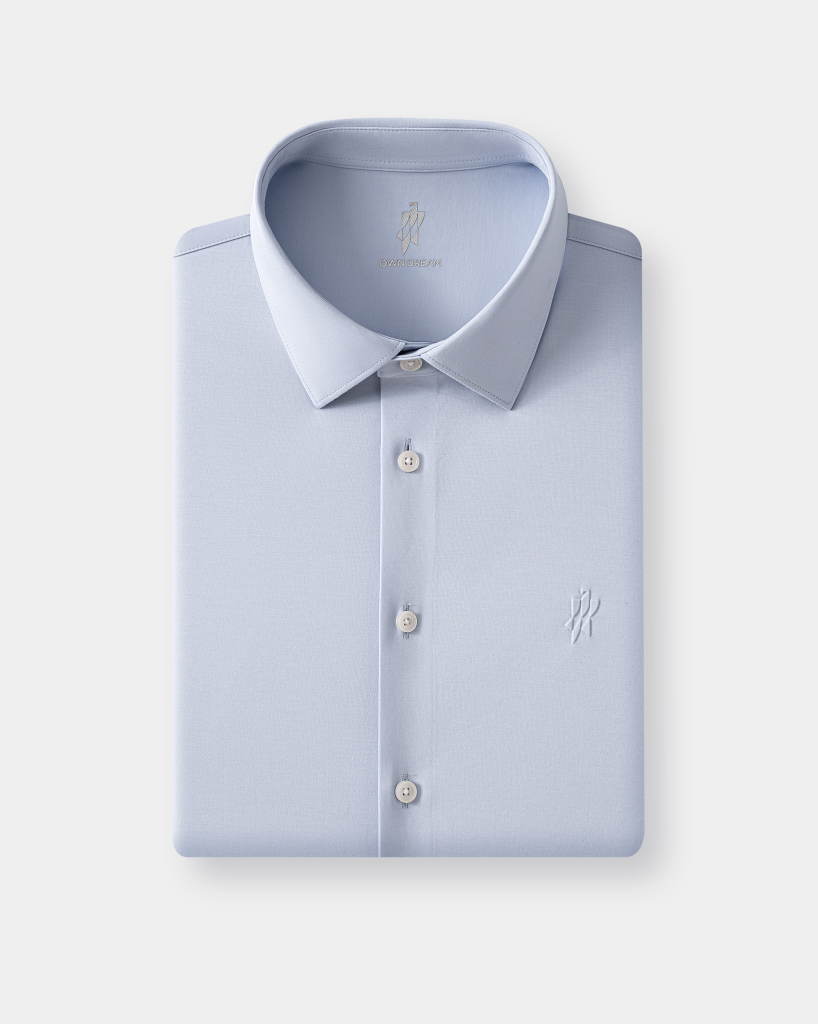 Prestige WarmTech Stretch Dress Shirt - Sky Blue