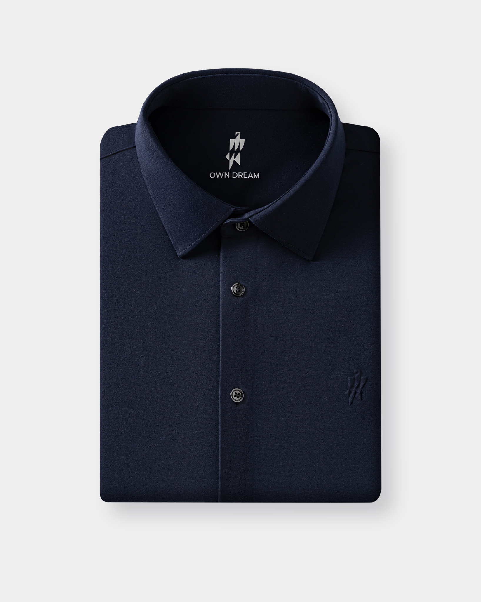 Prestige WarmTech Stretch Dress Shirt - Deep Navy