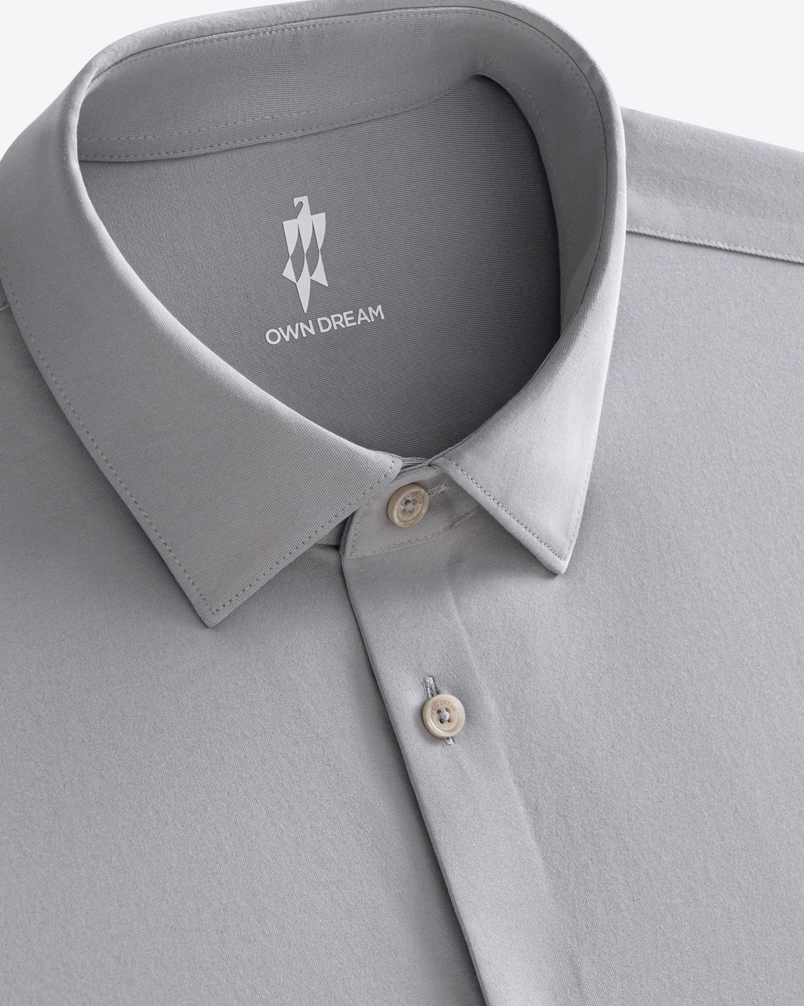 PimaCore™ Prestige Comfort Stretch Shirt - Silver Dragon Grey High