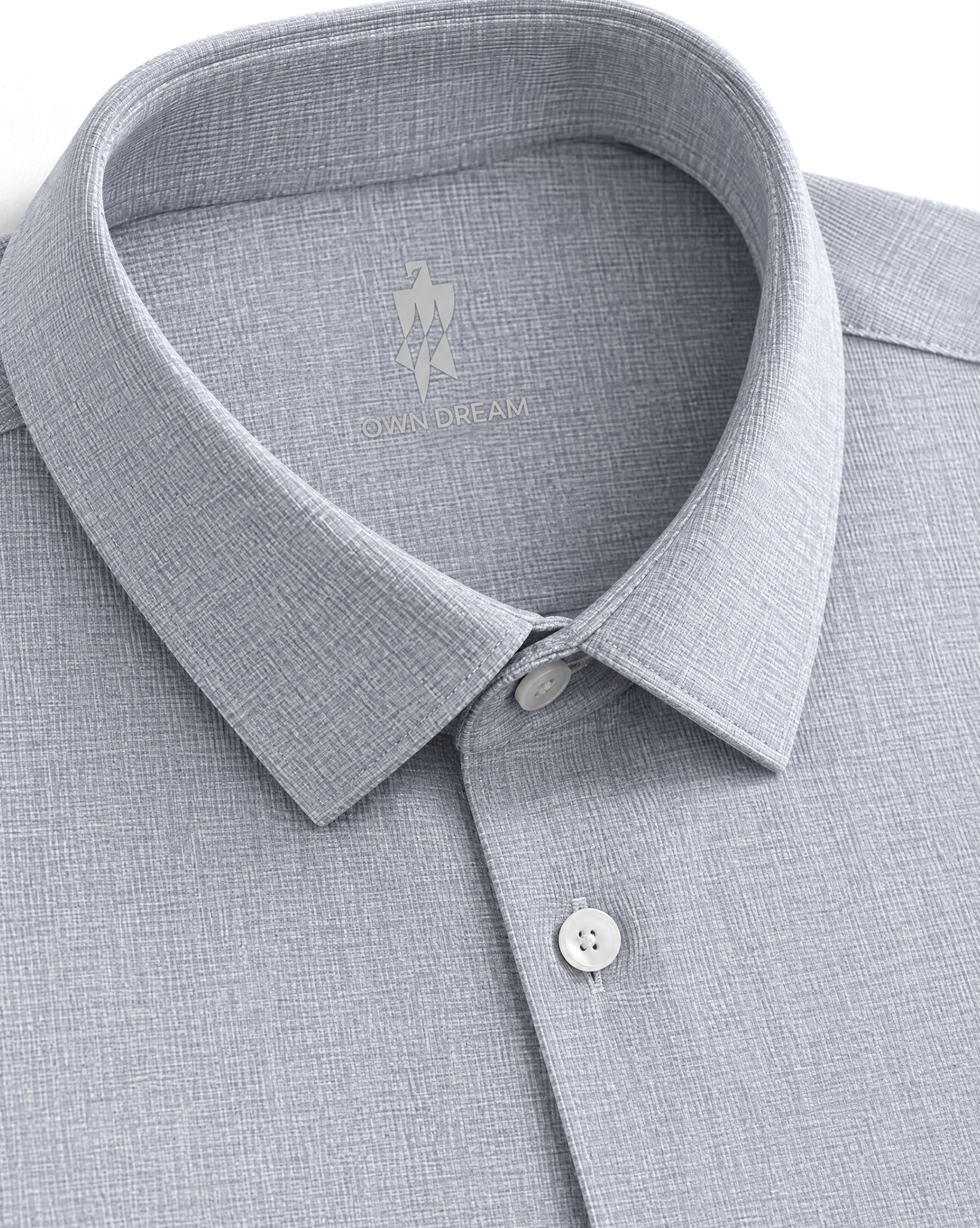 PimaCore™ Prestige Comfort Stretch Shirt - Moonrock Gray