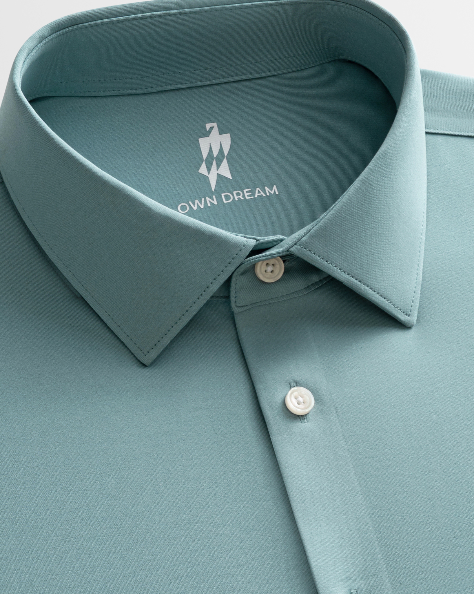 Mist Blue Stretch Shirt