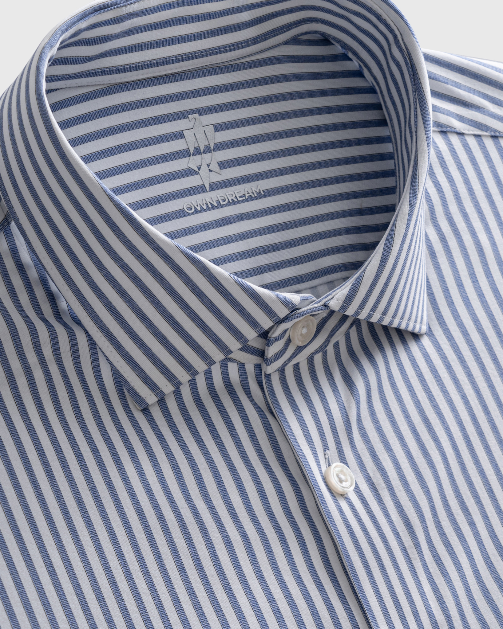 PimaCore™ Prestige Comfort Stretch Shirt - Pamir Blue Stripe