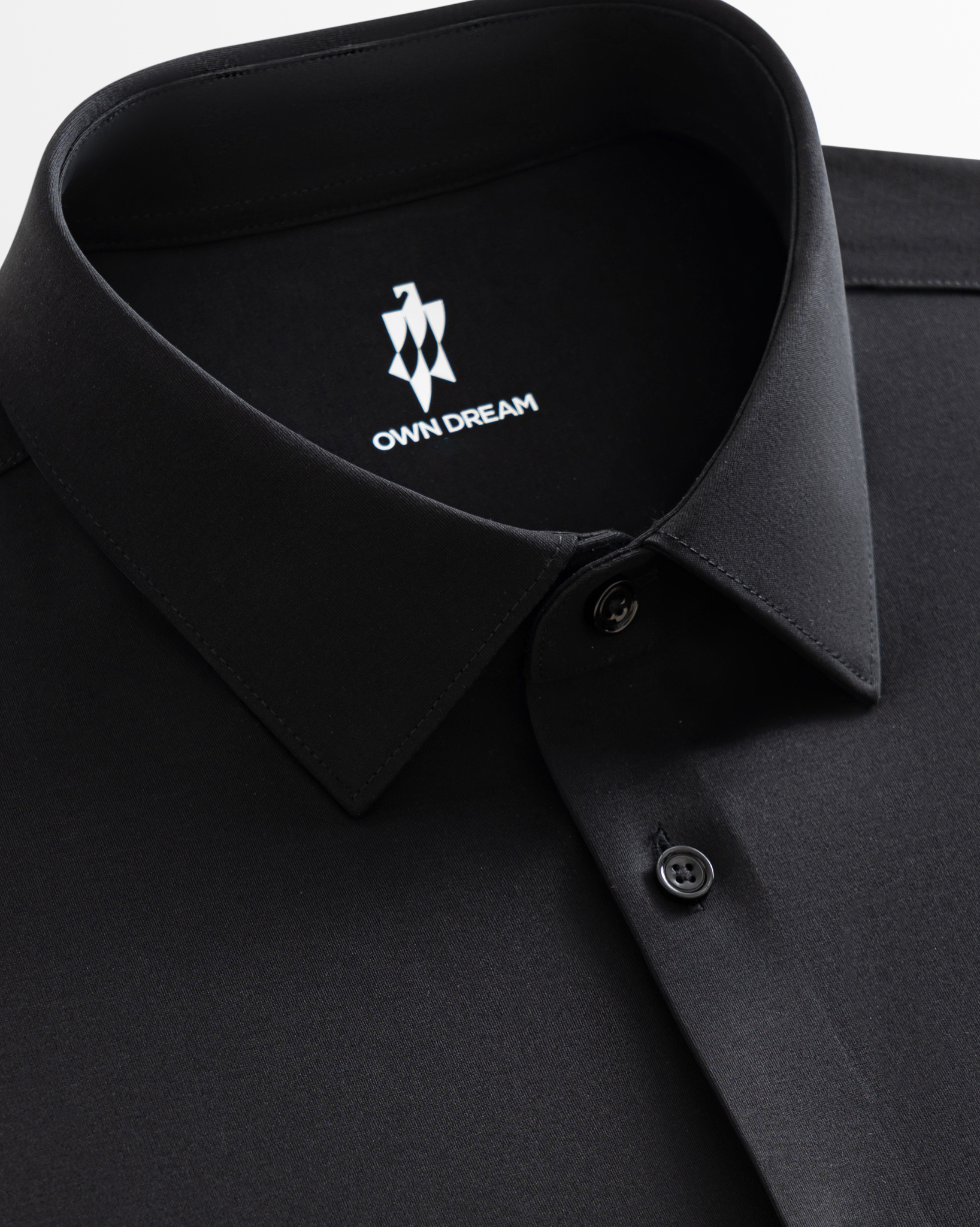 AirFlex Pro™ Prestige Comfort Stretch Shirt - Onyx Black