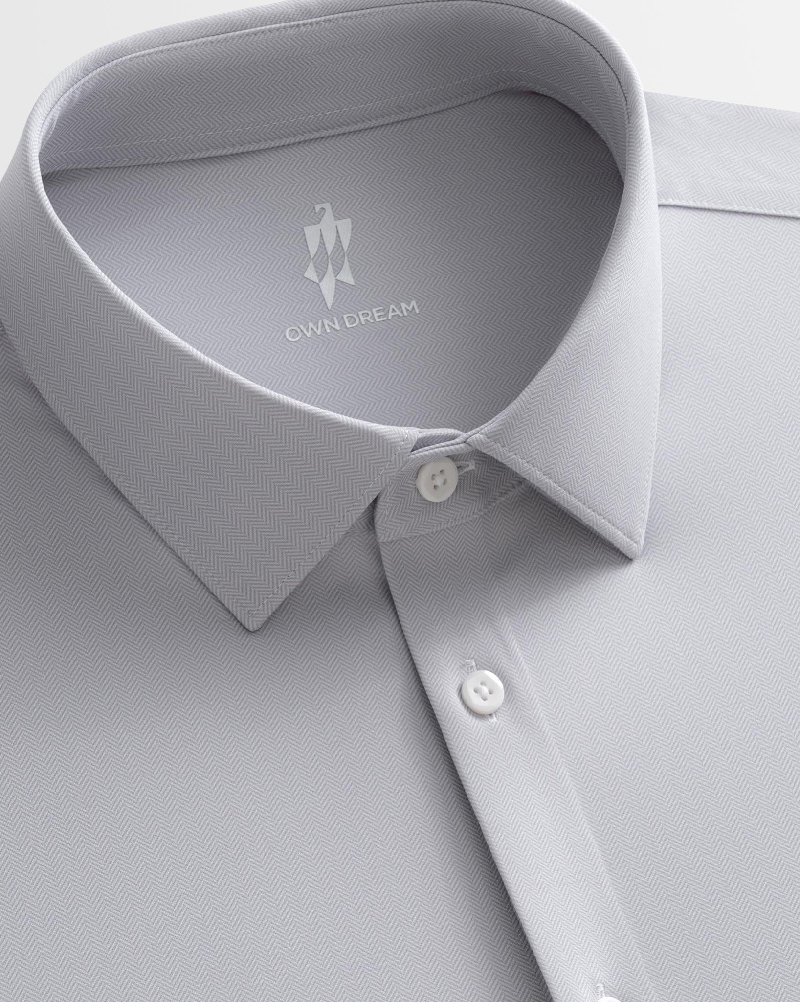 Cloud Gray Stretch Shirt