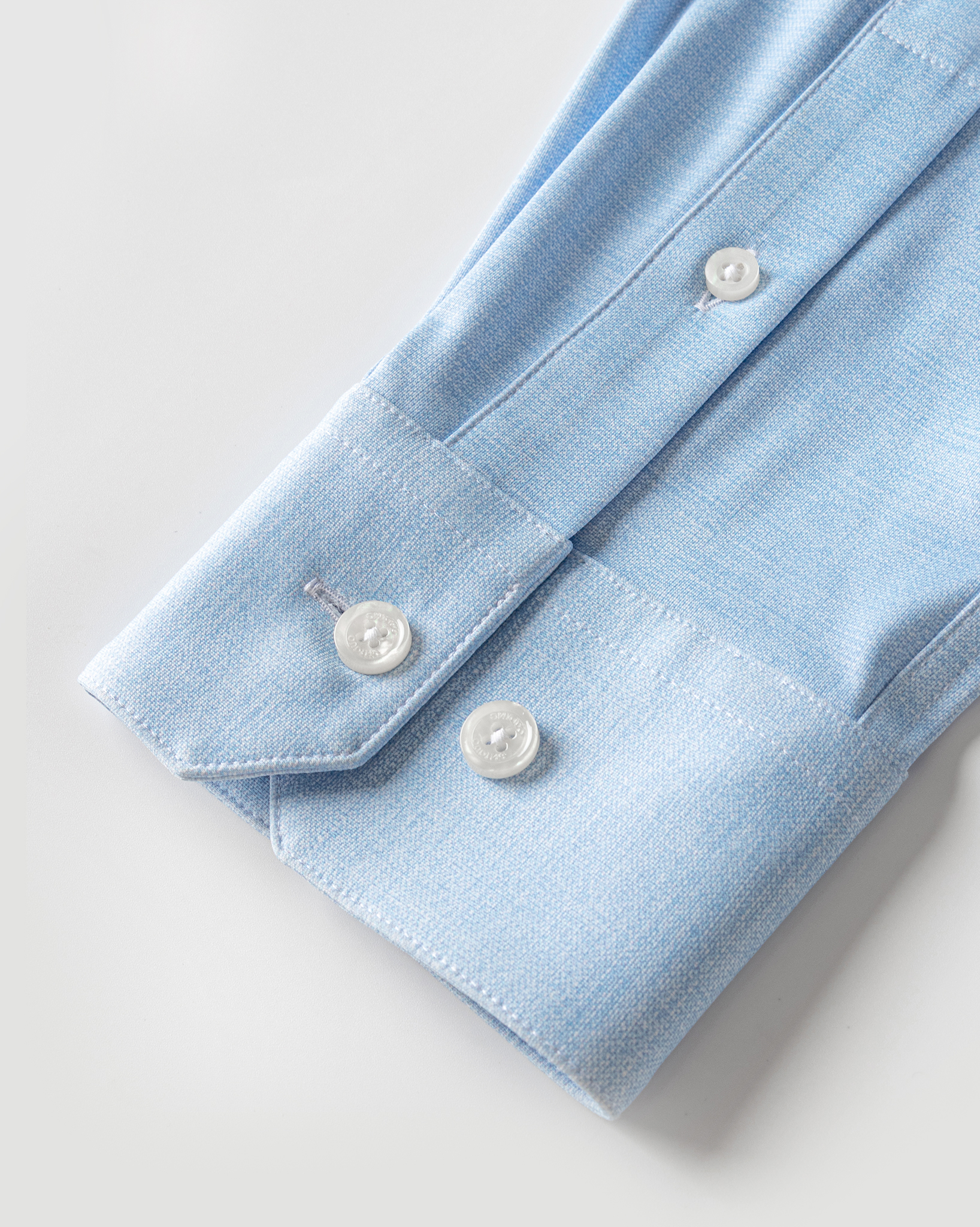 MulberrySilk™ Prestige Comfort Stretch Shirt - Sicilian Blue