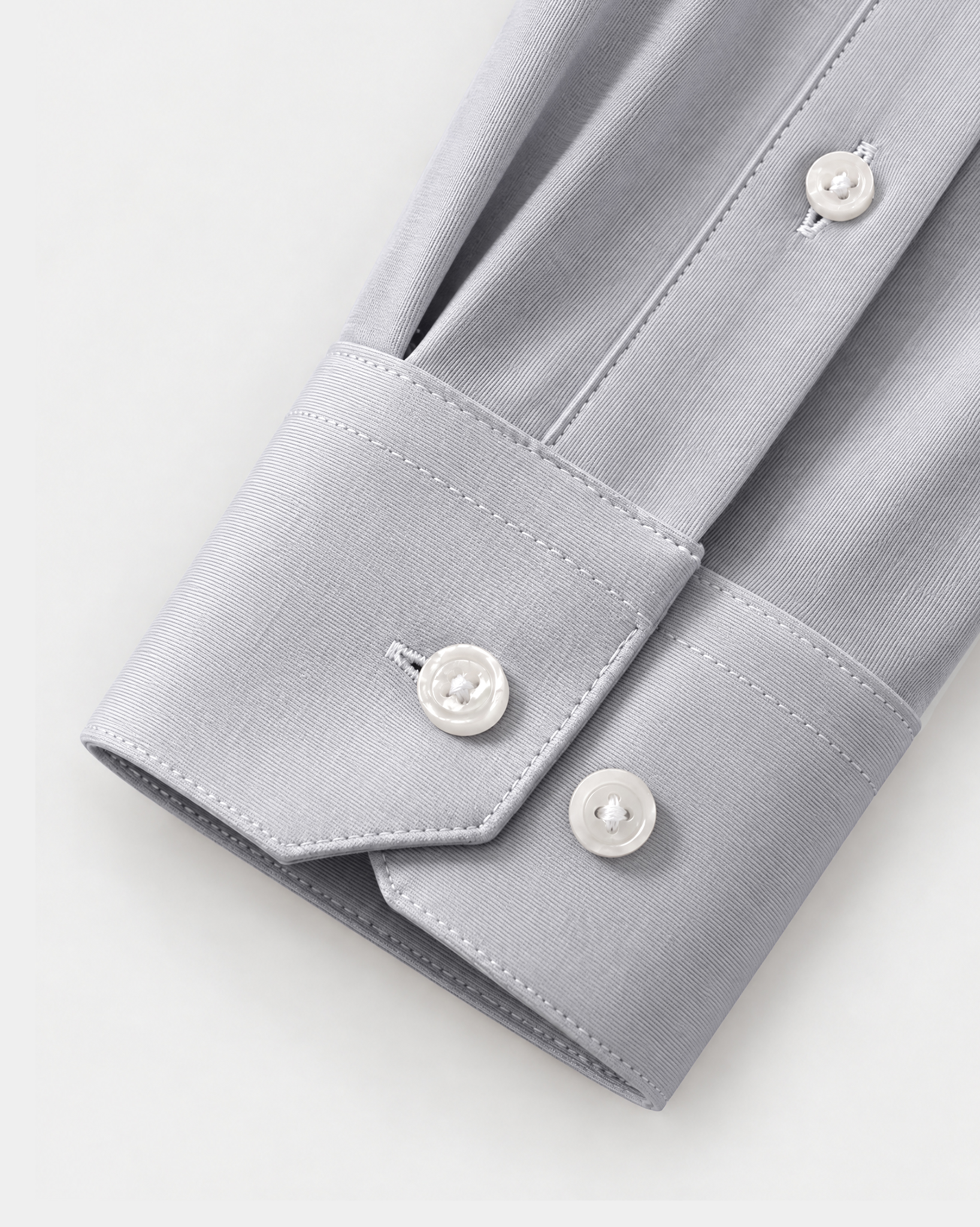 AirFlex Pro™ Prestige Comfort Stretch Shirt - Lunar Gray