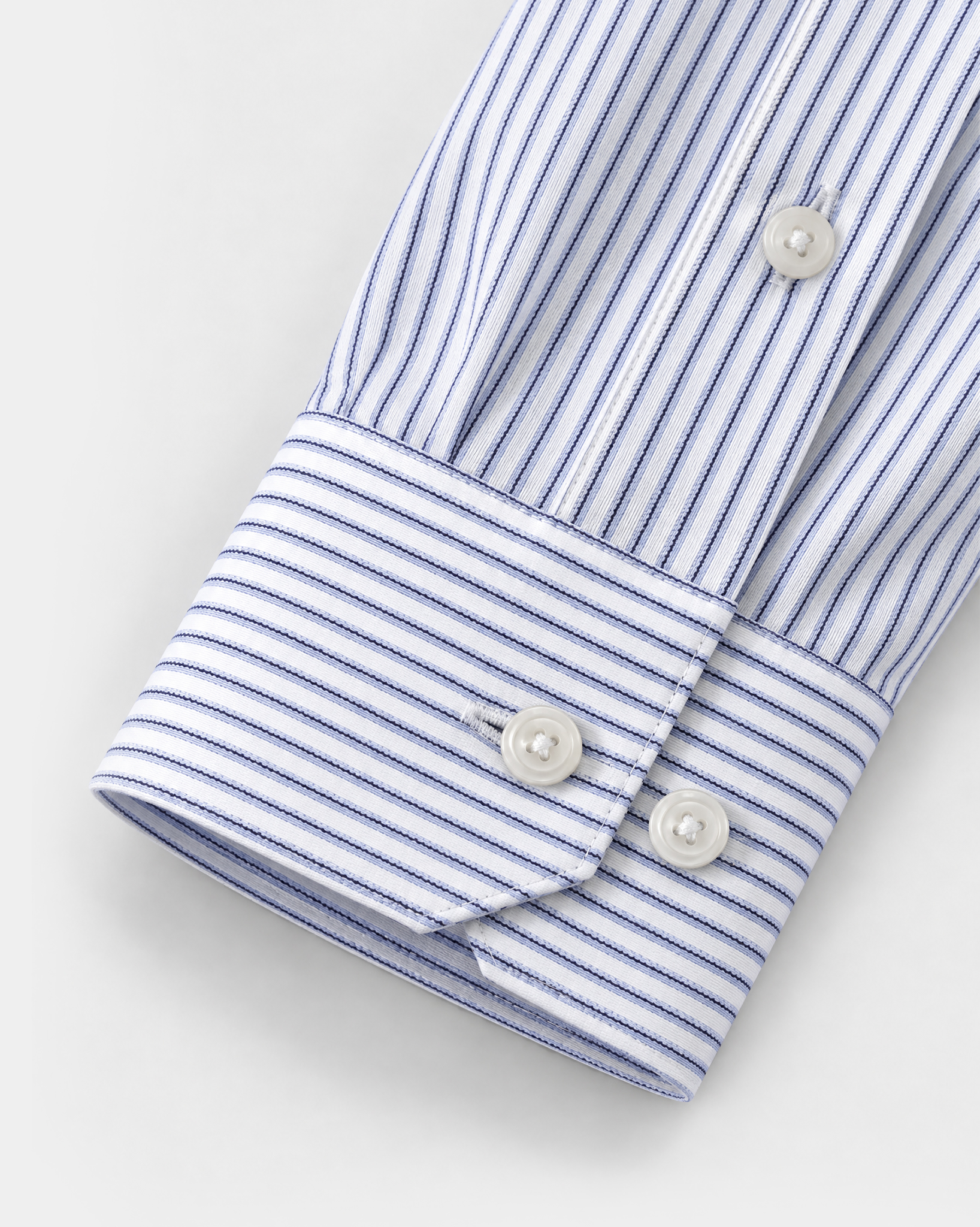 AirFlex Pro™ Prestige Comfort Stretch Shirt - Stream Blue Stripe
