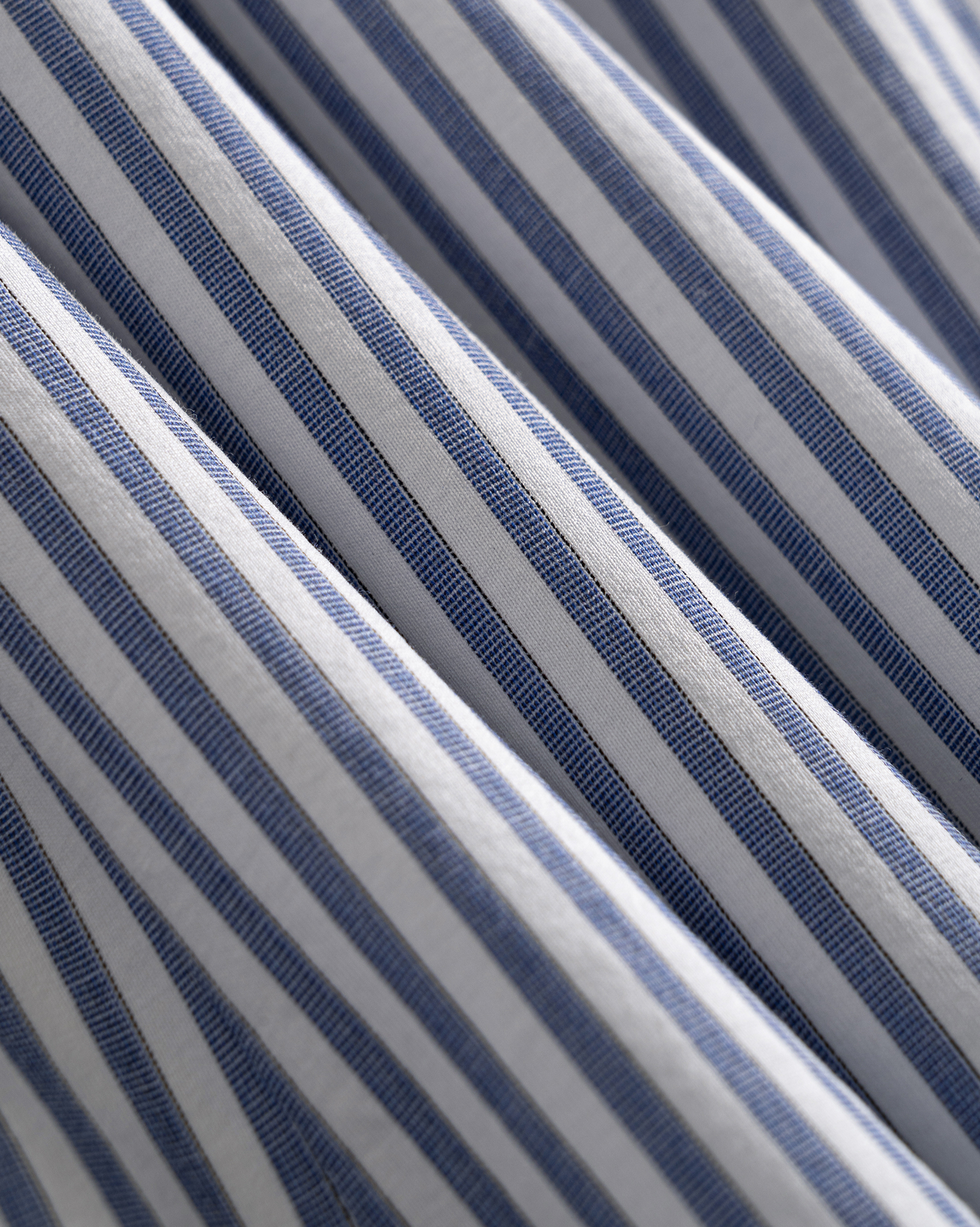 PimaCore™ Prestige Comfort Stretch Shirt - Pamir Blue Stripe