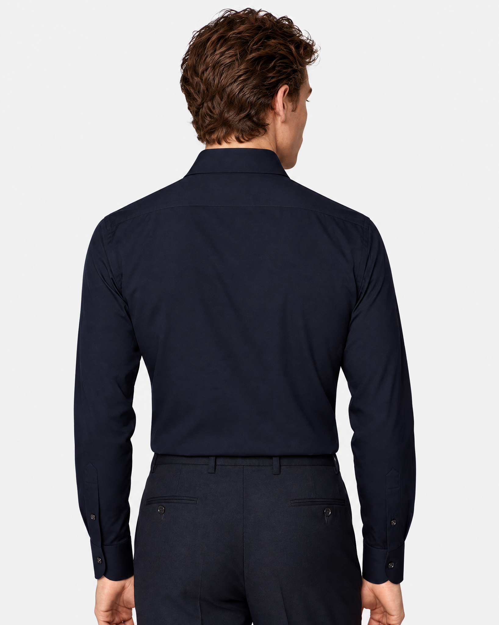 Prestige WarmTech Stretch Dress Shirt - Deep Navy