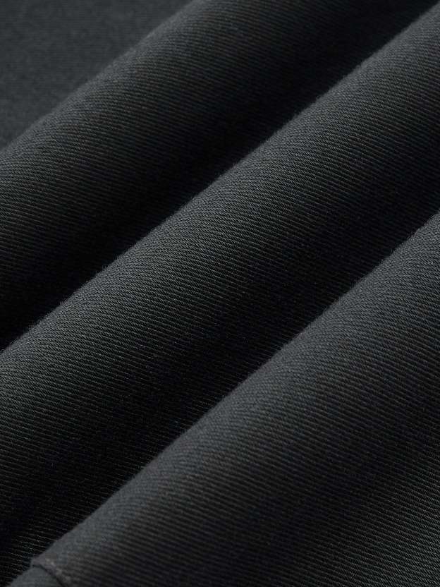 Silver Dragon Black Stretch Casual Pants-OWN DREAM Shirts