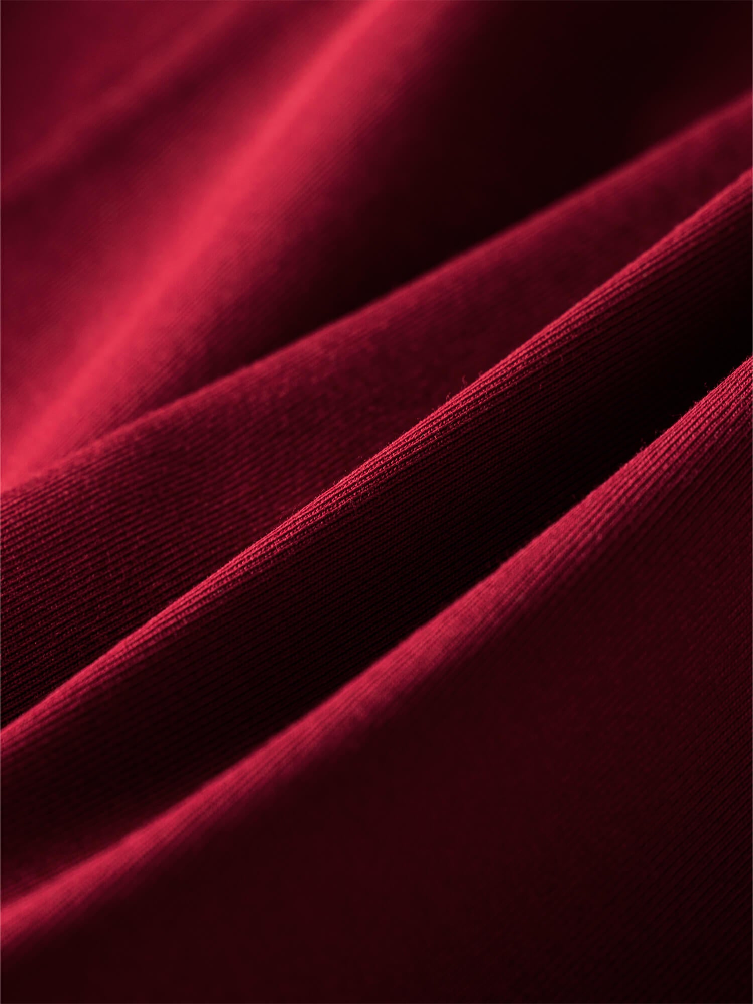 Bordeaux Red Stretch Shirt
