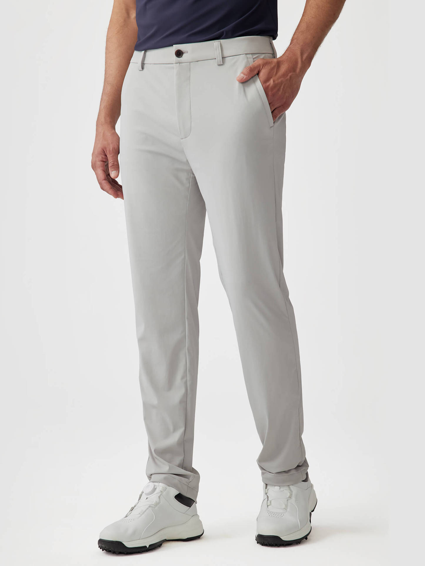 Golf Series Lead Grey Stretch Pants-OWN DREAM Shirts