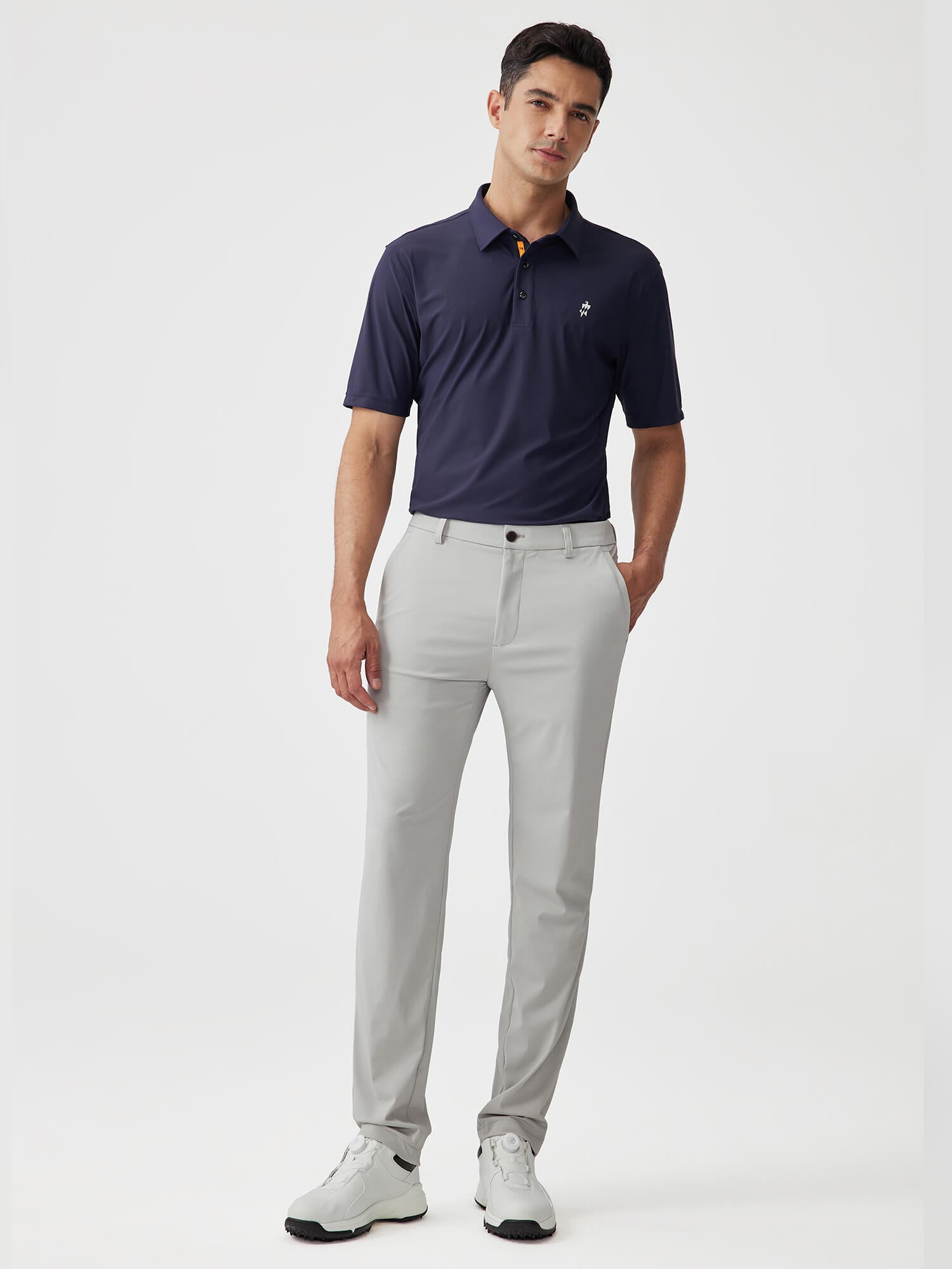 Golf Series Lead Grey Stretch Pants-OWN DREAM Shirts