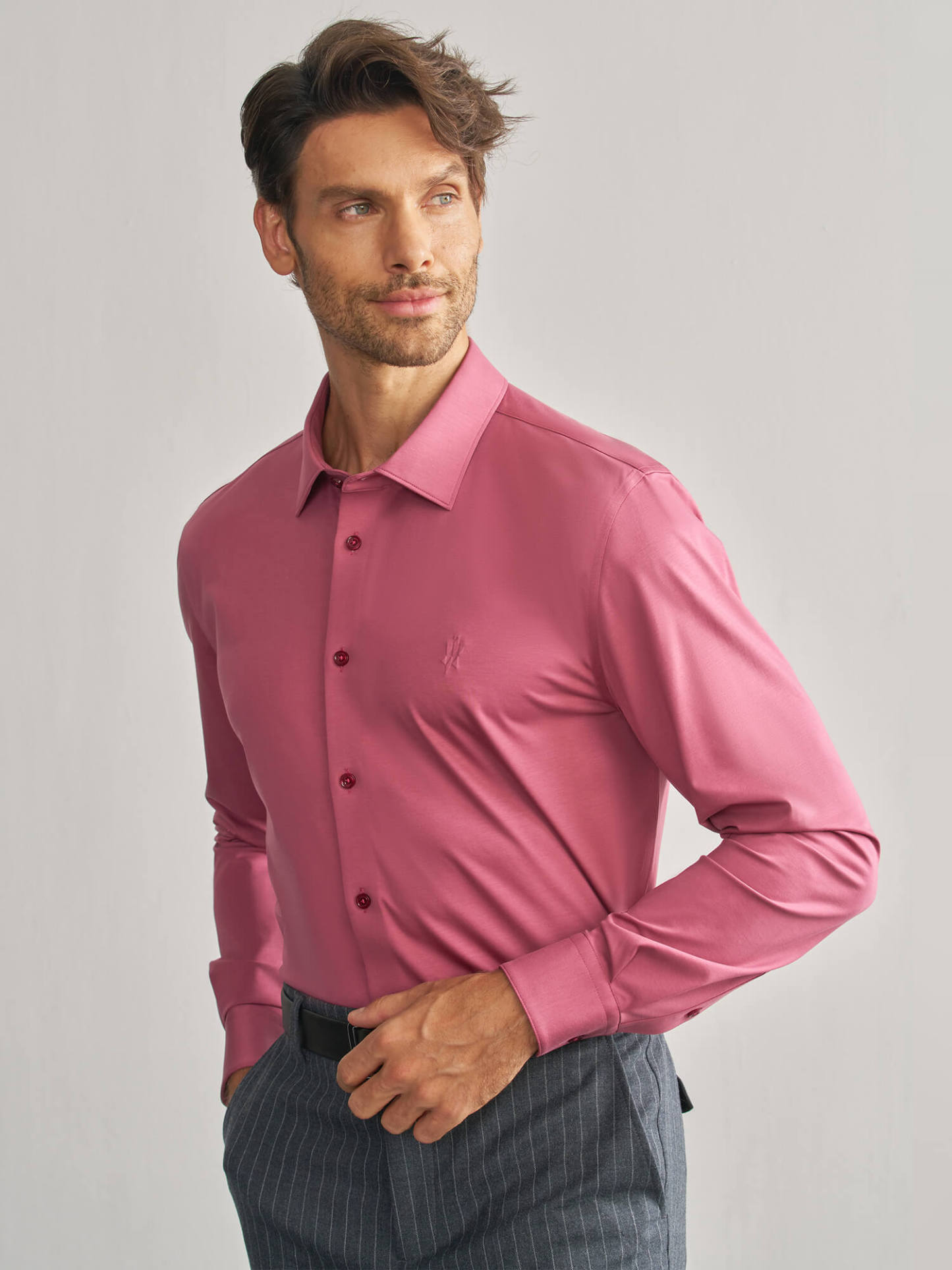 Rose Story Luxurious Stretch Shirt-OWN DREAM Shirts