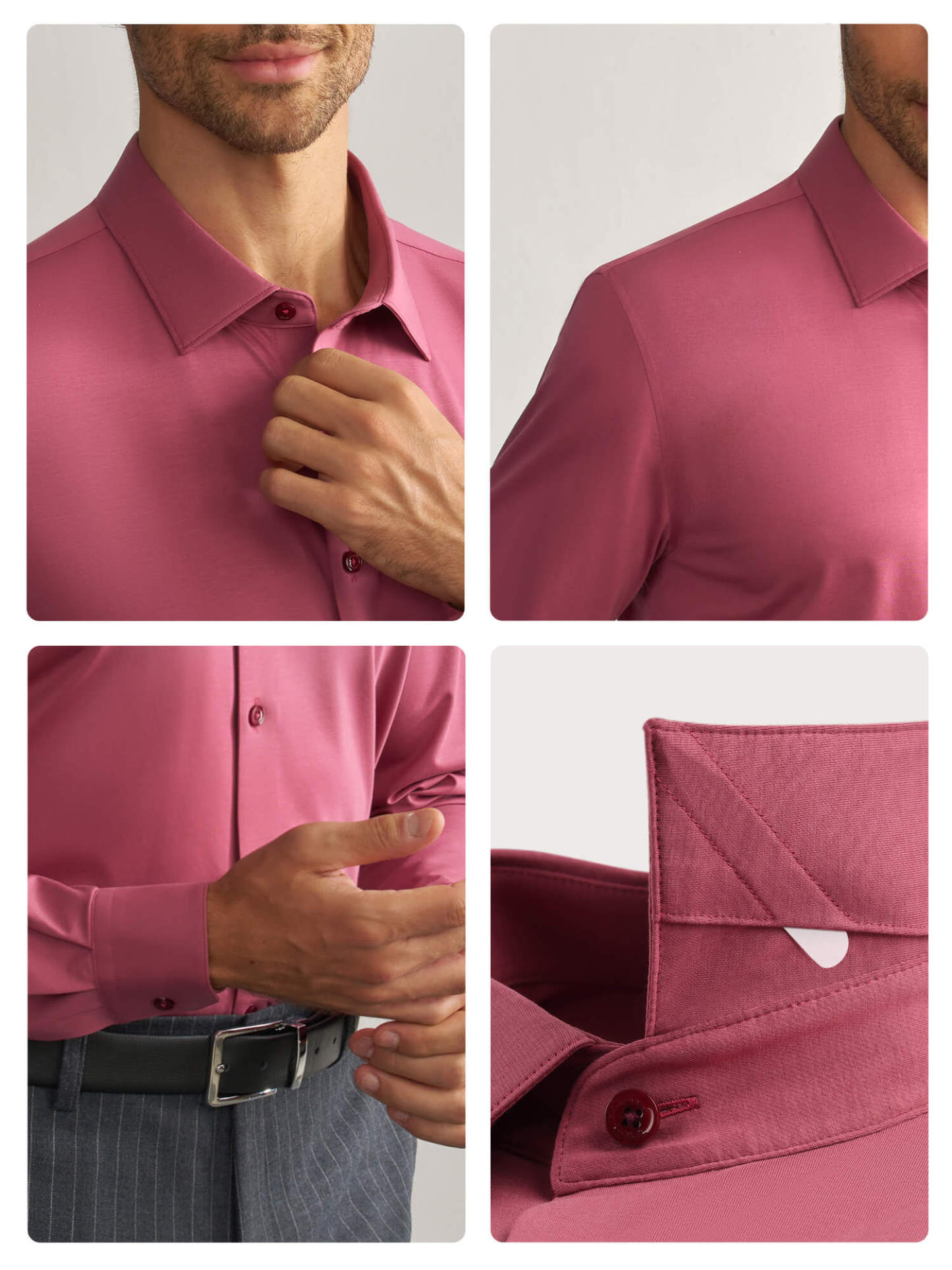 Rose Story Luxurious Stretch Shirt-OWN DREAM Shirts