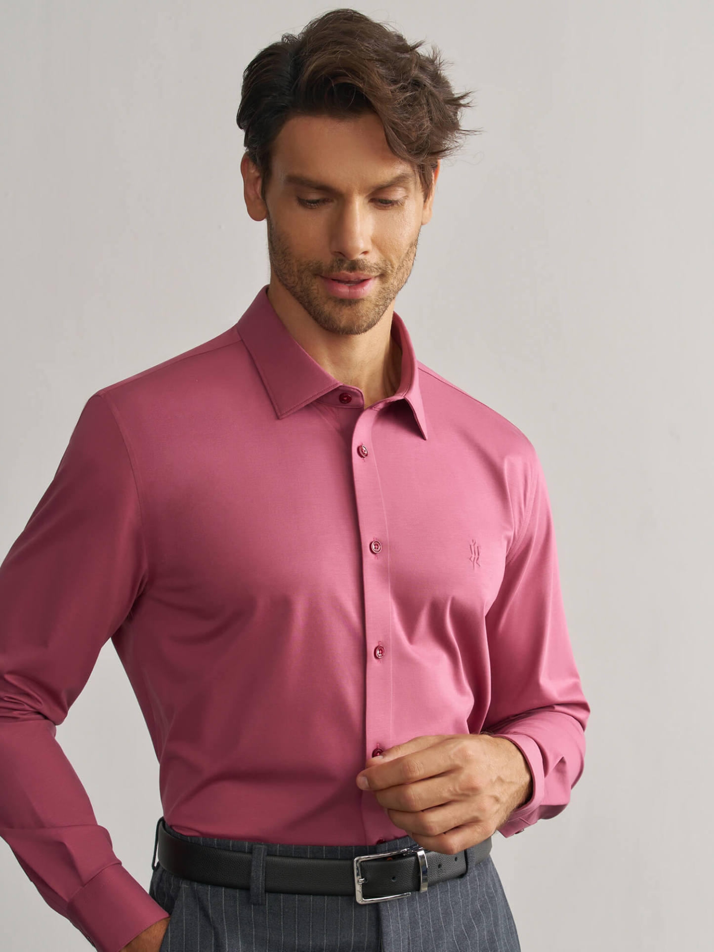 Rose Story Luxurious Stretch Shirt-OWN DREAM Shirts