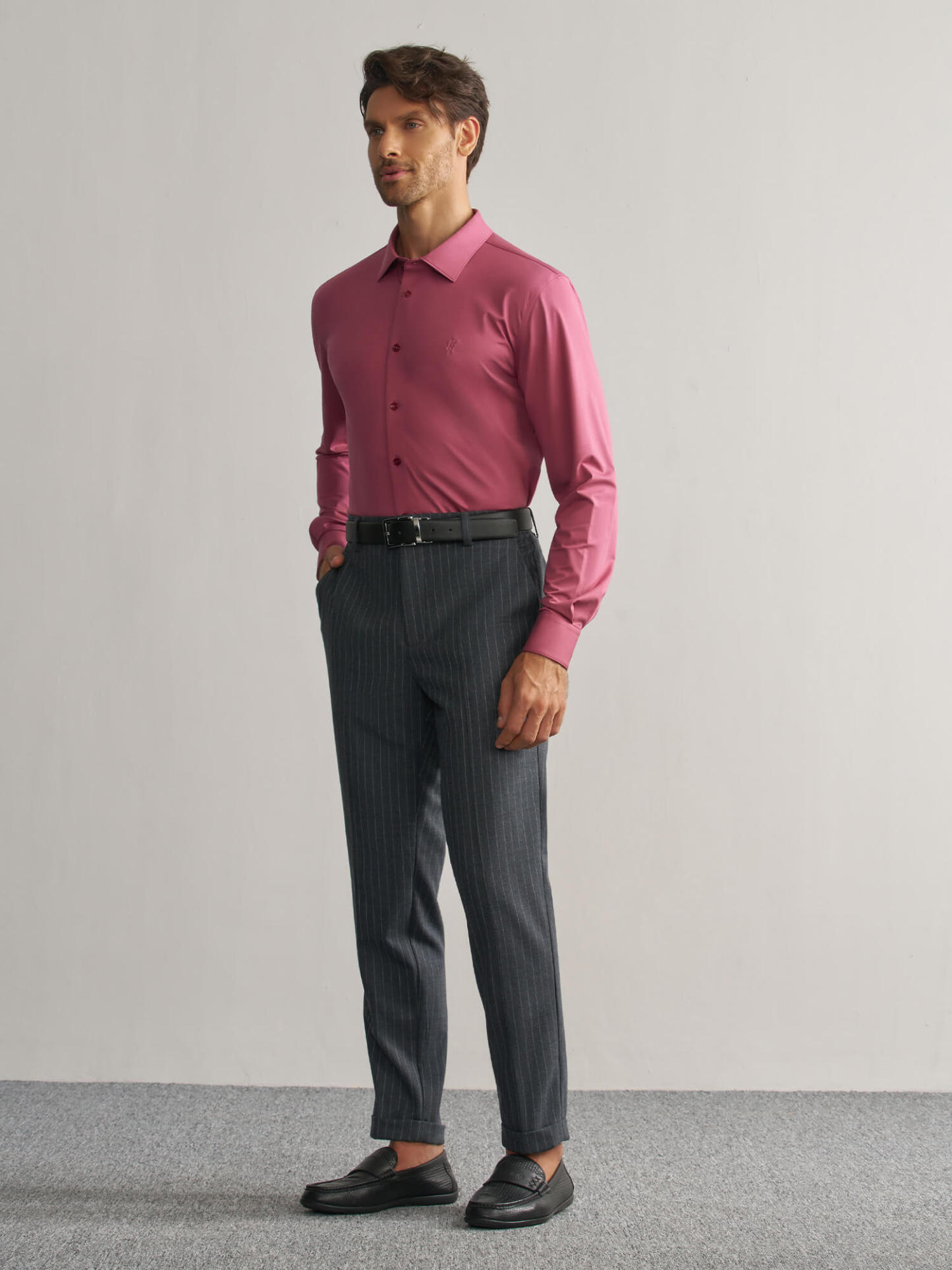 Rose Story Luxurious Stretch Shirt-OWN DREAM Shirts