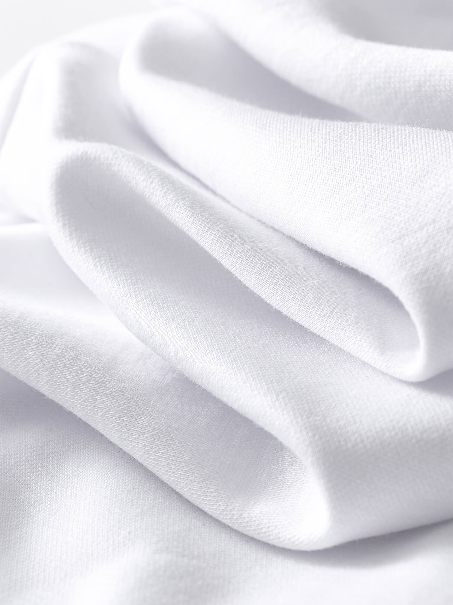 OWN DREAM Luxurious Soft White Stretch Shirt
