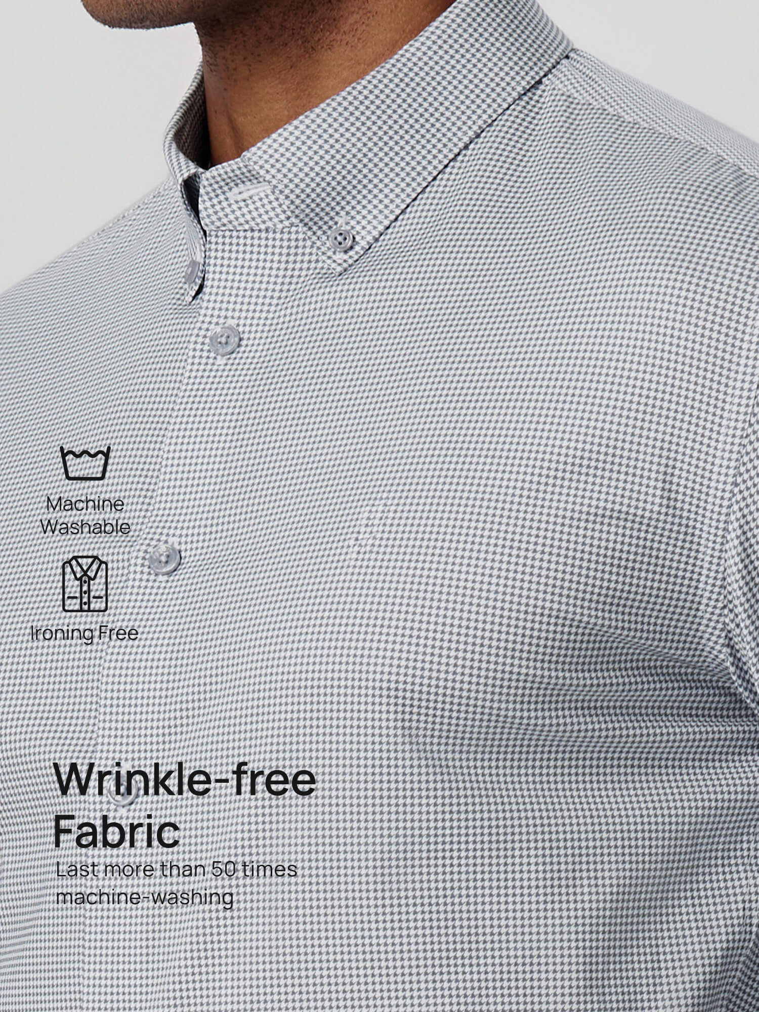 Sky City Plaid Luxury Soft Stretch Shirt