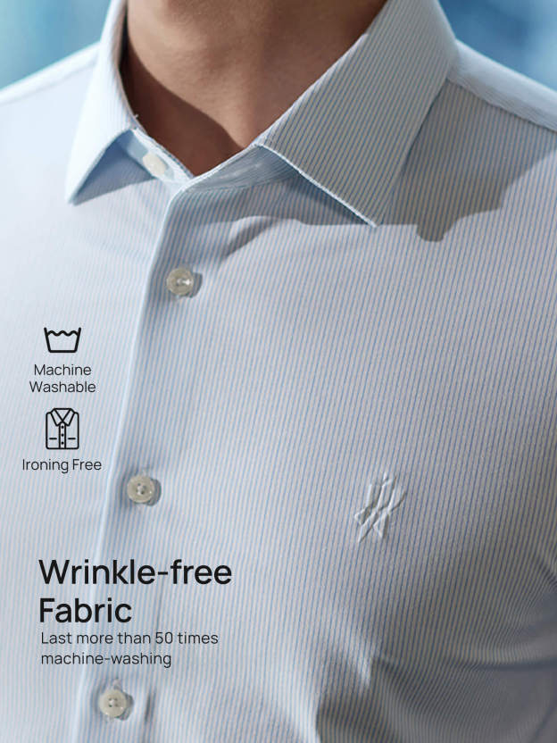 Light Blue Luxury Soft Stretch Shirt