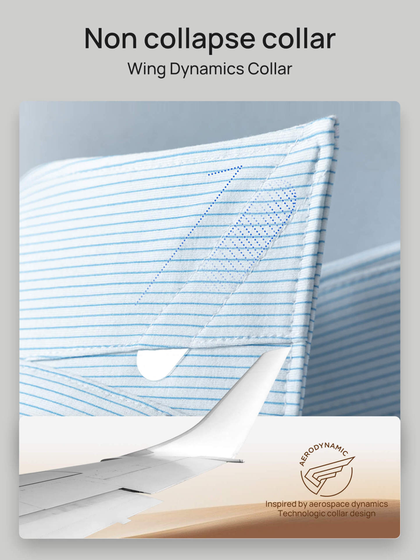 Light Blue Luxury Soft Stretch Shirt