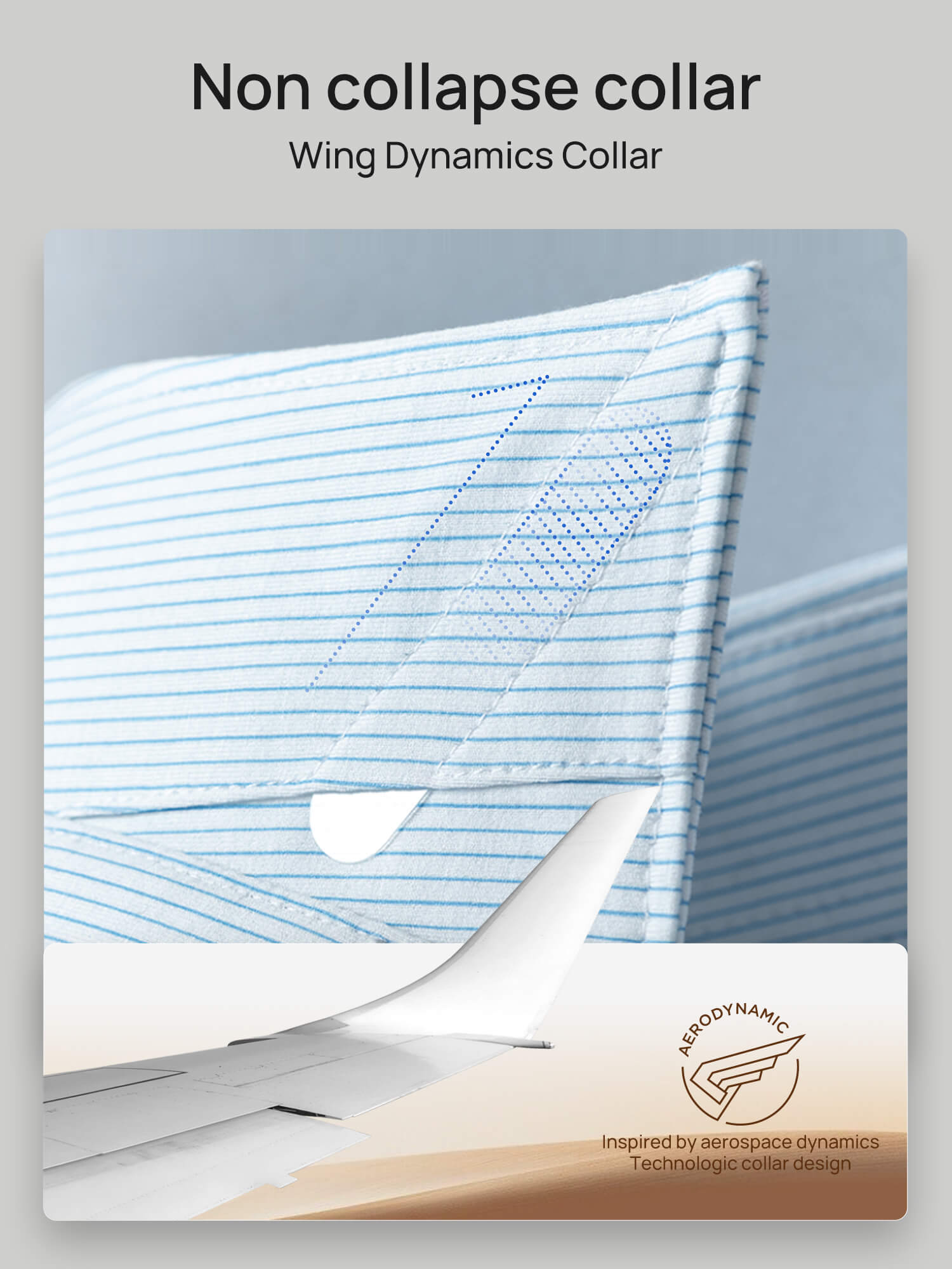Light Blue Luxury Soft Stretch Shirt