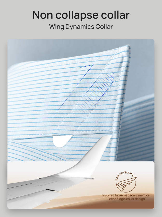 Light Blue Luxury Soft Stretch Shirt