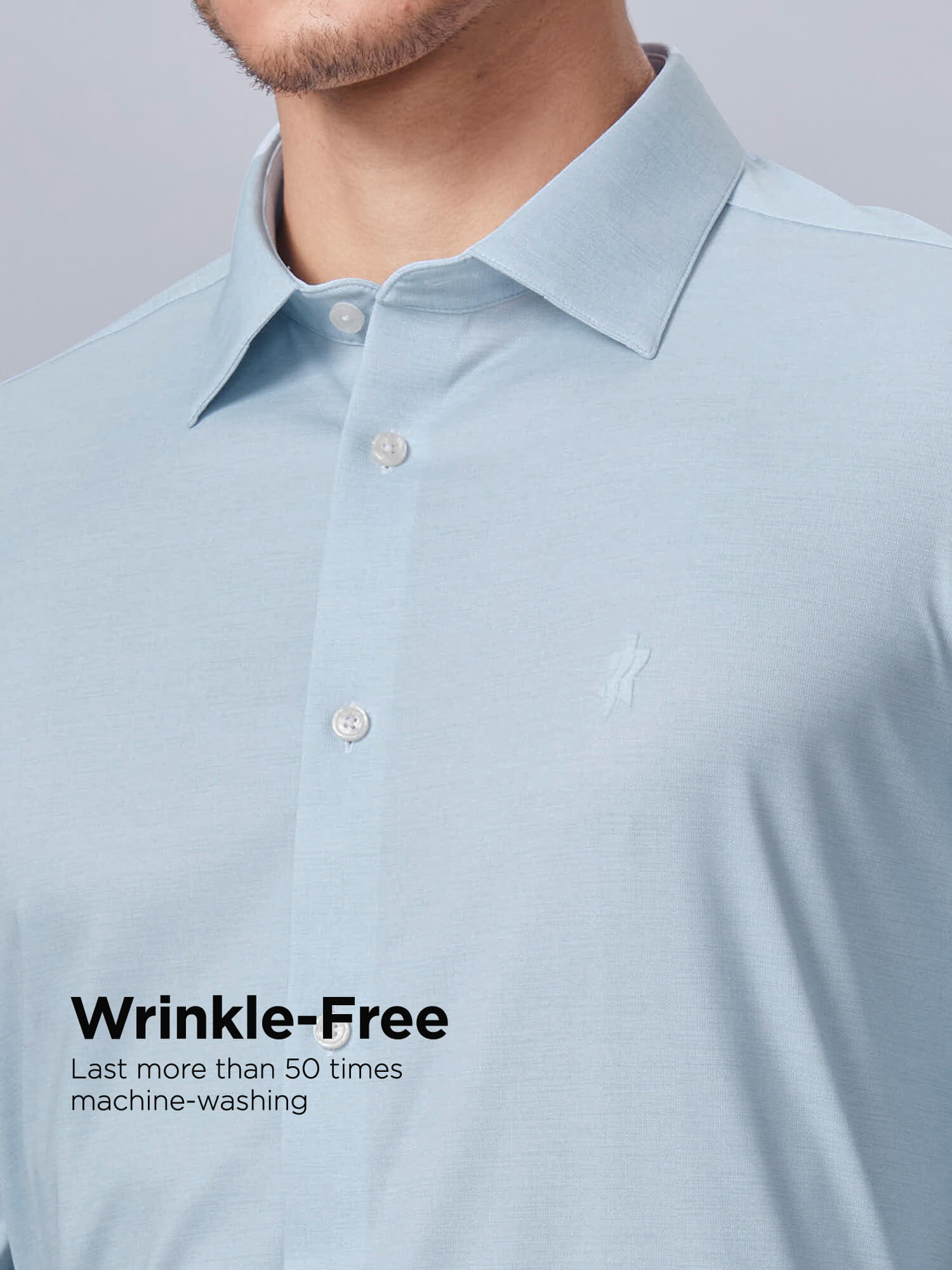 S30 Moss Green High-Stretch Shirt-Own Dream Shirts-Dress Shirts for Men