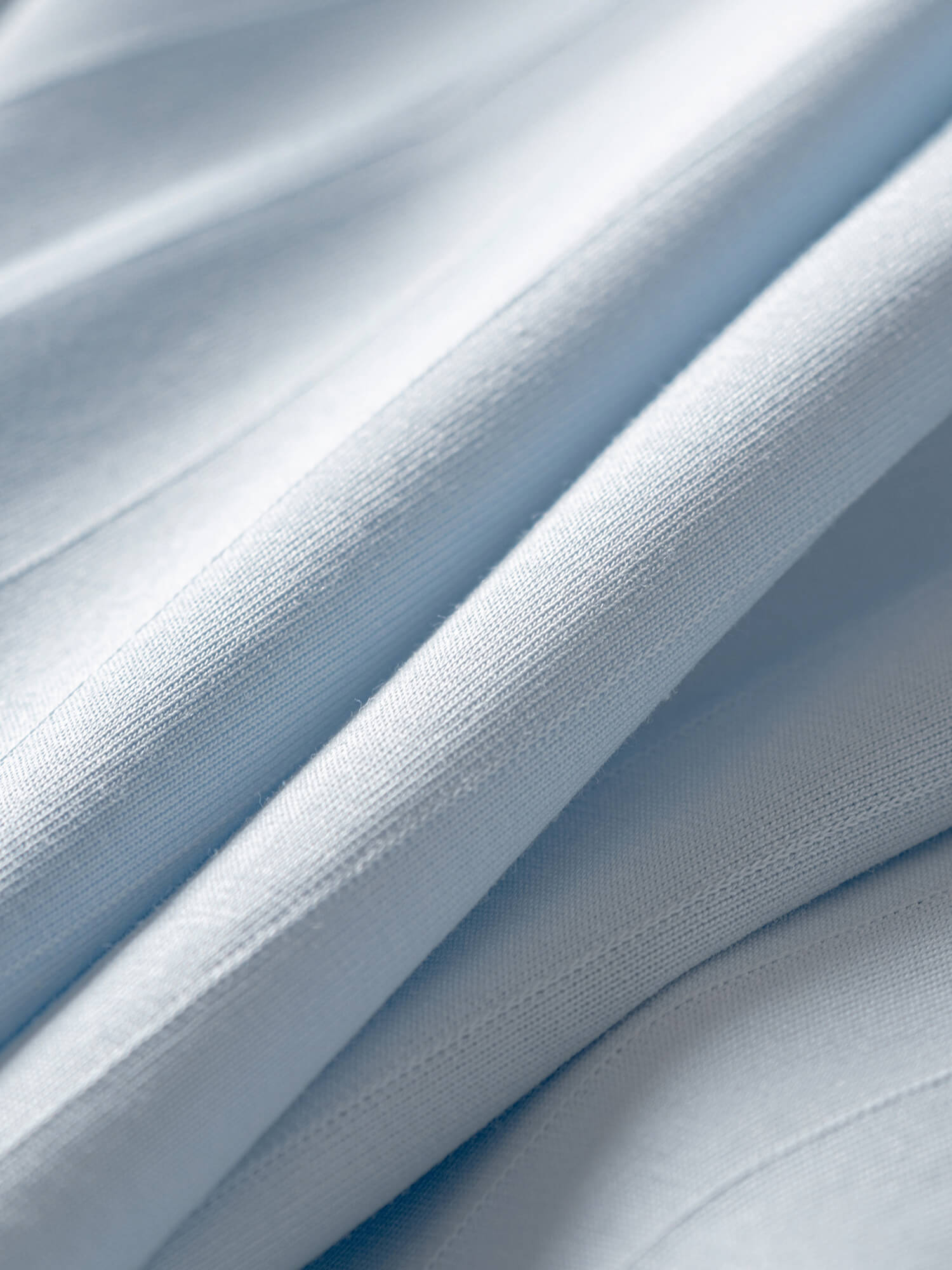 Moon Blue Ribbed Stretch Shirt-Own Dream Shirts-Dress Shirts for Men