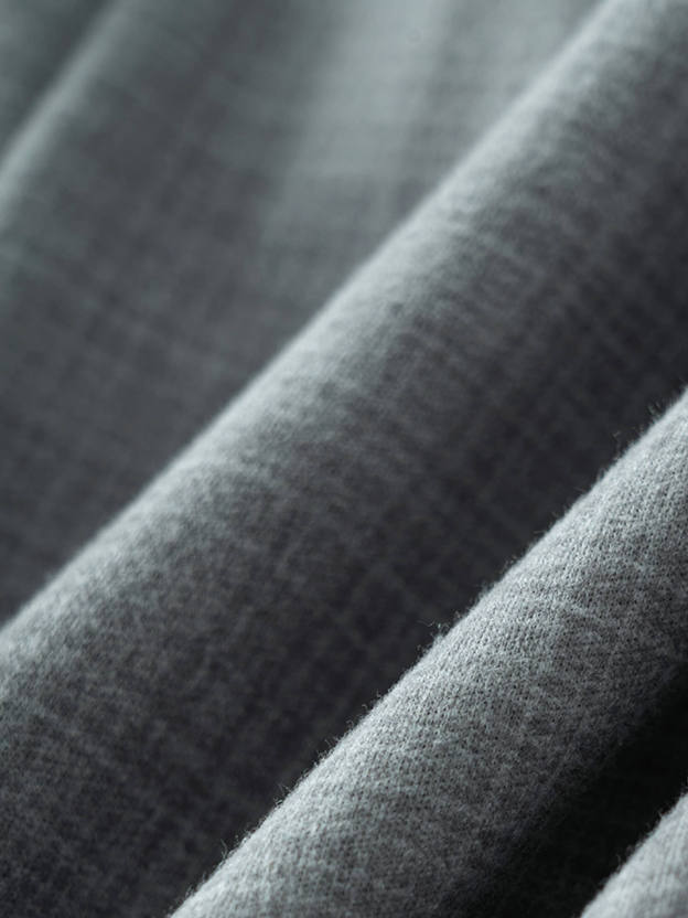 Silver Grey Cashmere Stretch Shirt-OWN DREAM Shirts