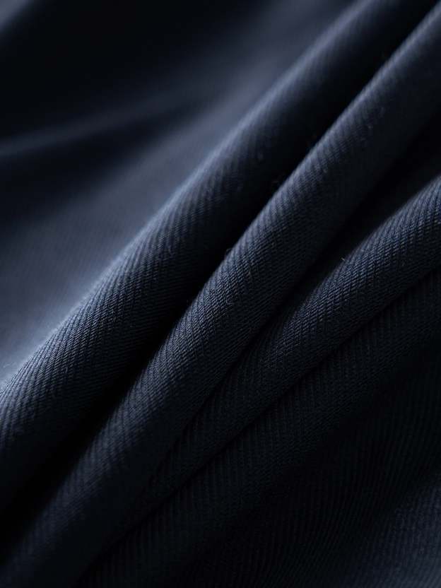 Dark Blue Cashmere Stretch Shirt-OWN DREAM Shirts