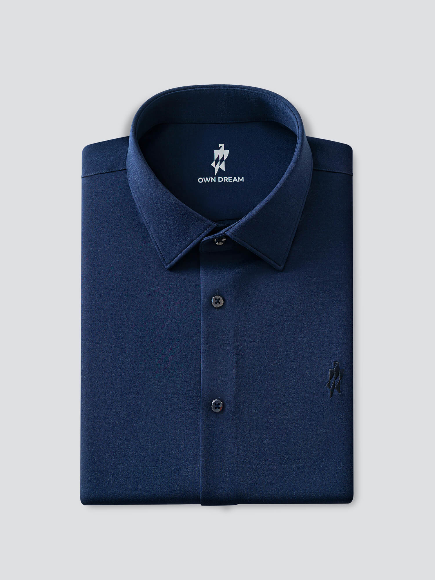 S50 Dusk Brocade Blue High-Stretch Shirt