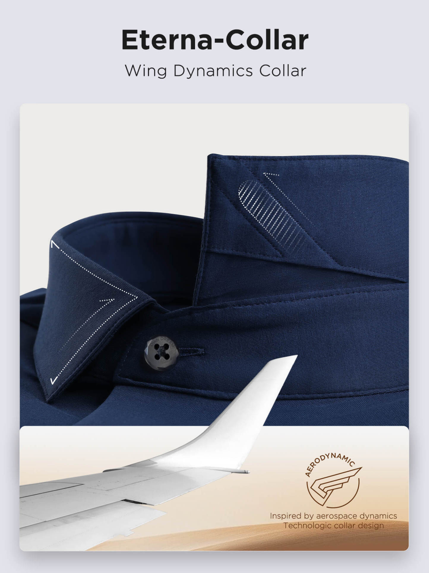 S50 Dusk Brocade Blue High-Stretch Shirt