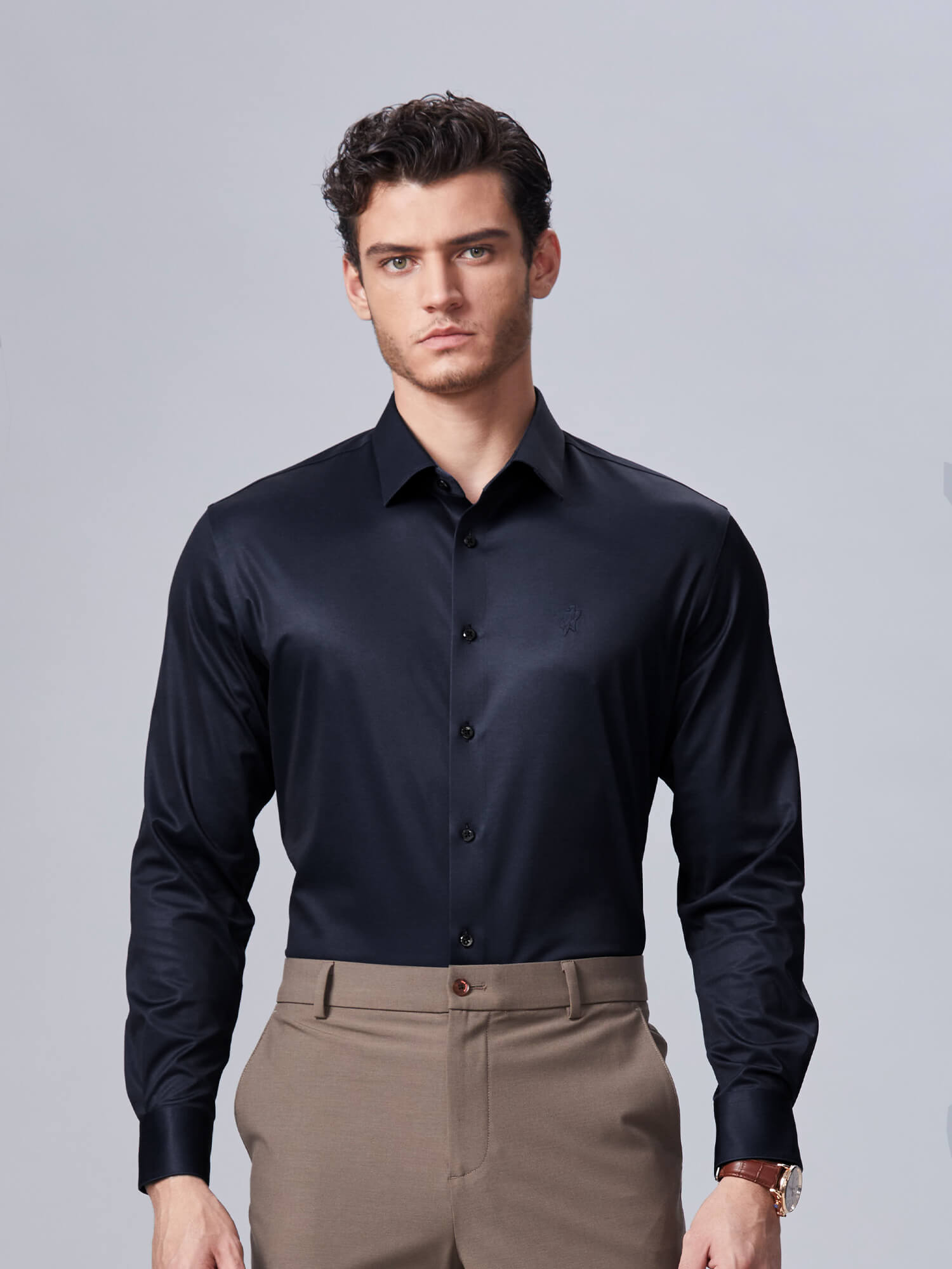 S50 Glazed Sapphire High-Stretch Shirt