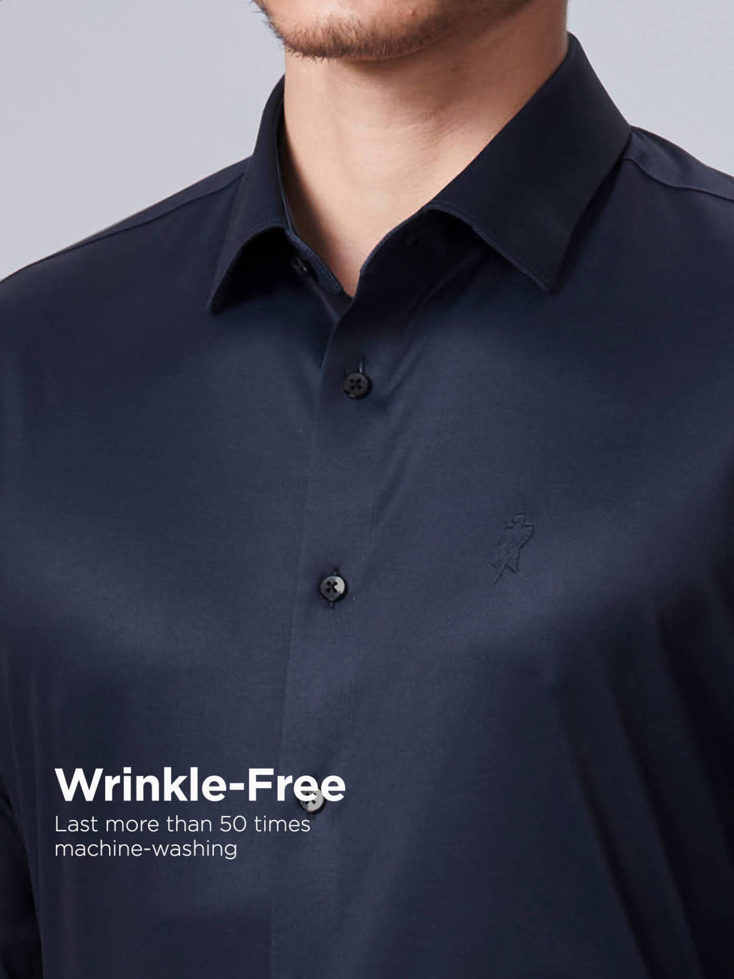 S50 Glazed Sapphire High-Stretch Shirt