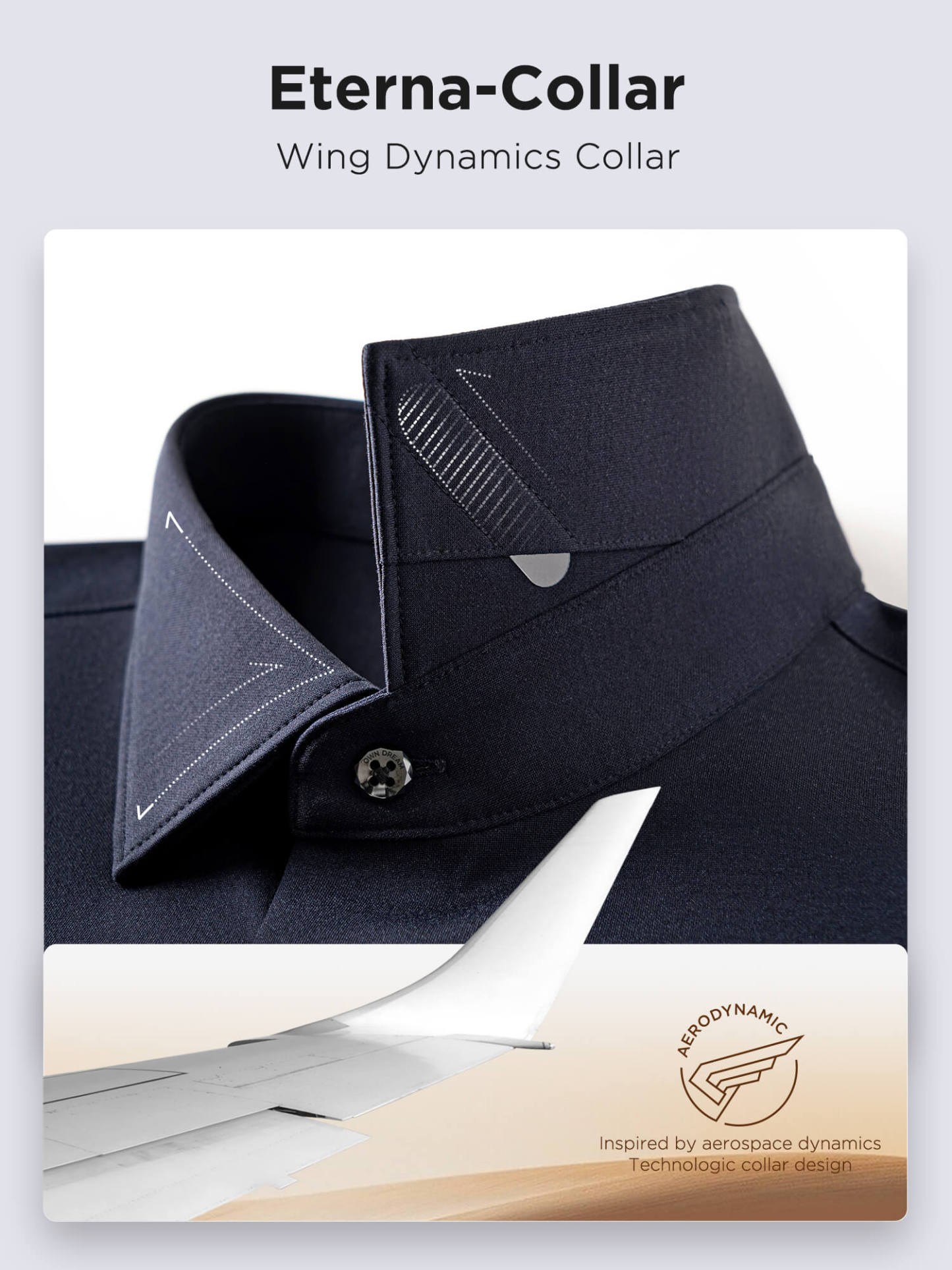 S50 Glazed Sapphire High-Stretch Shirt