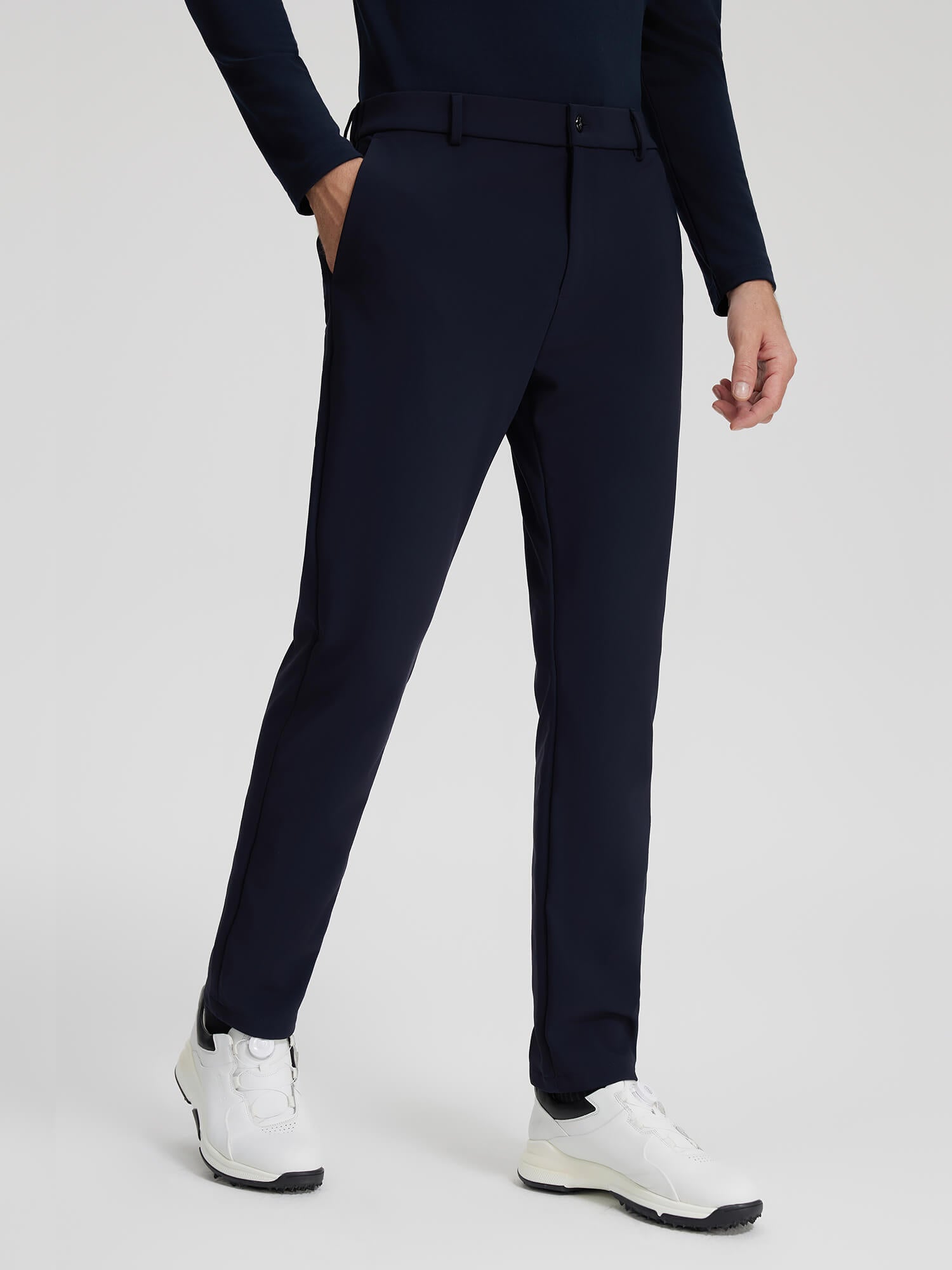 Dark Blue Outdoor Stretch Casual Pants-OWN DREAM Shirts