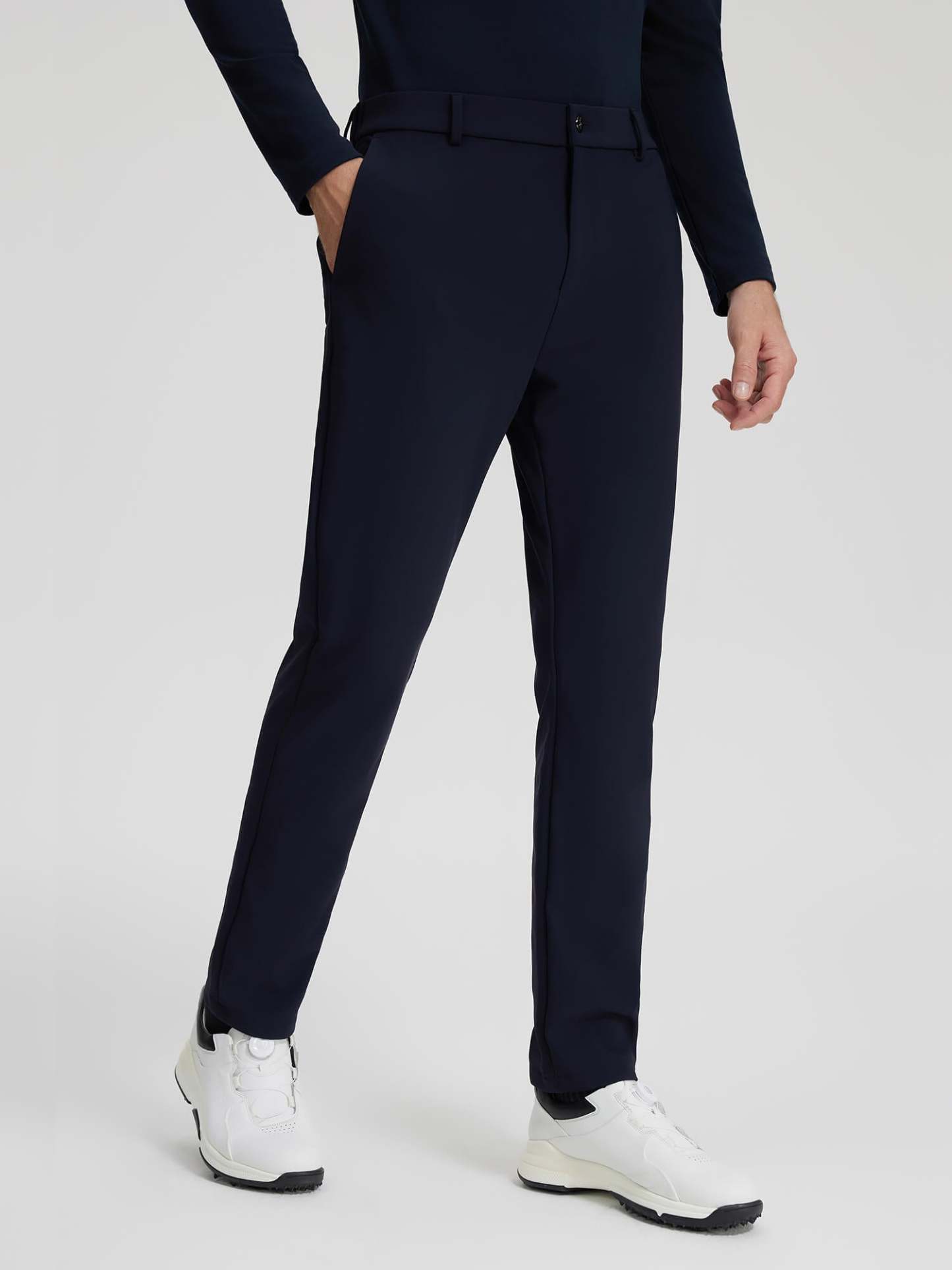 Dark Blue Outdoor Stretch Casual Pants-OWN DREAM Shirts