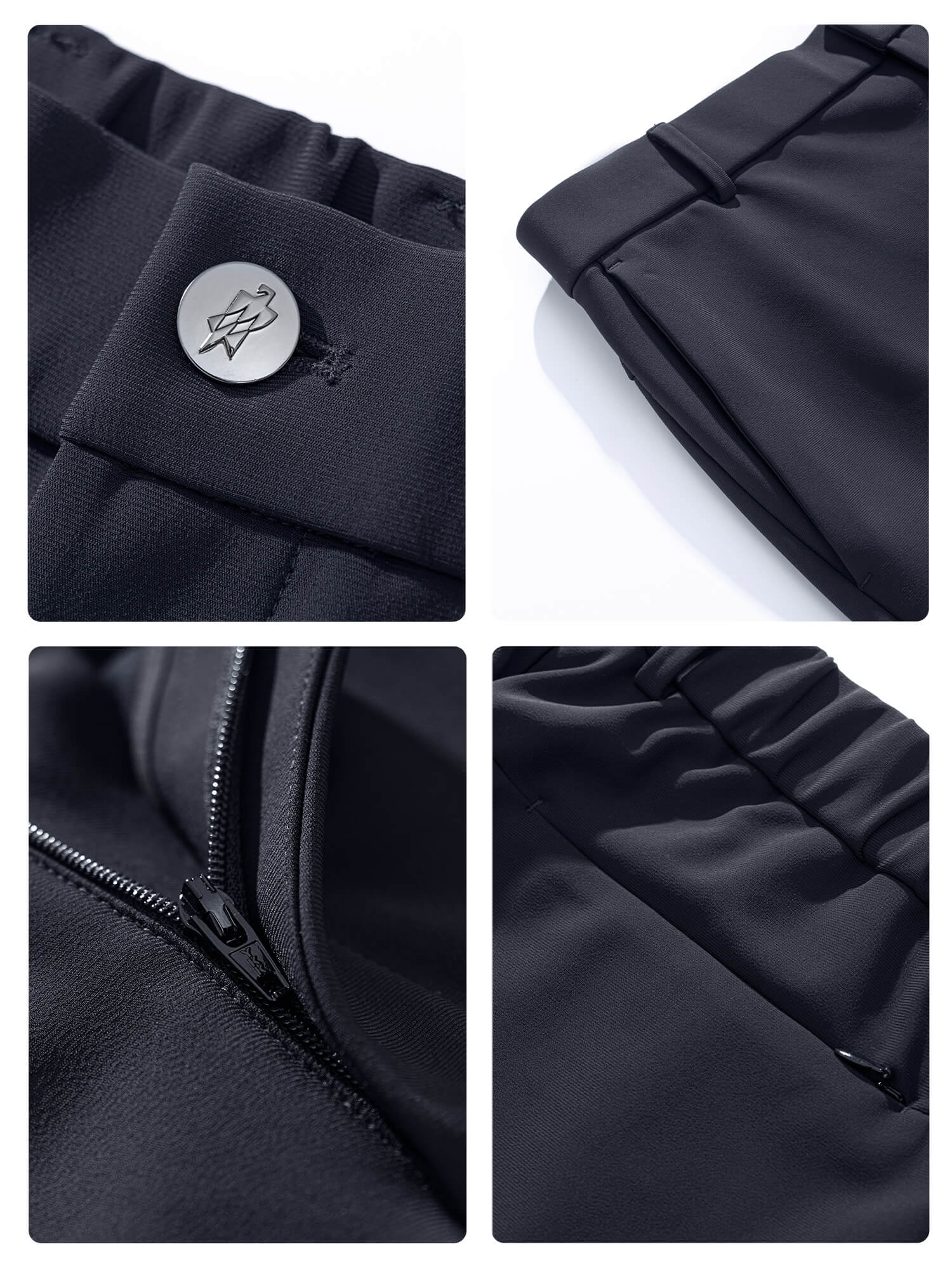 Golf Series Dark Blue Outdoor Stretch Casual Pants-Own Dream Shirts-Dress Shirts for Men