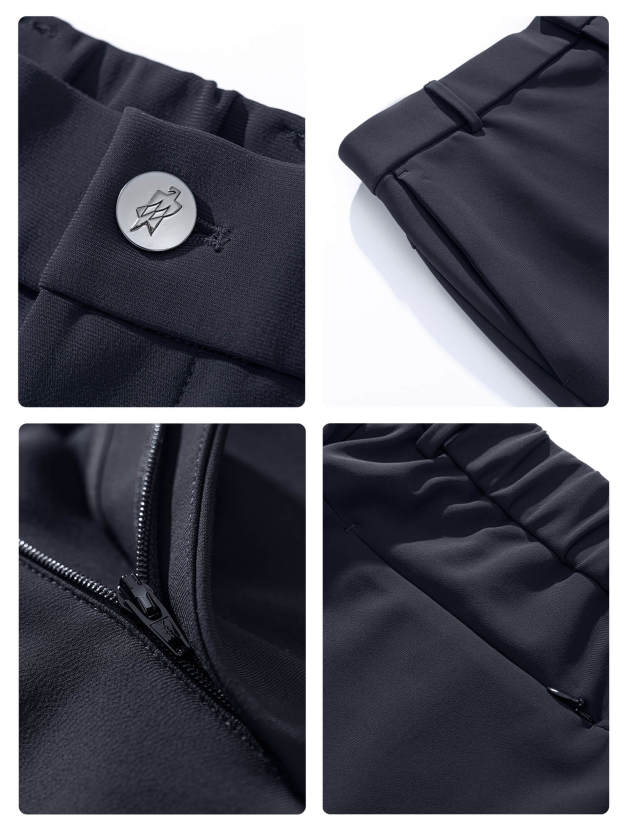 Dark Blue Outdoor Stretch Casual Pants-OWN DREAM Shirts