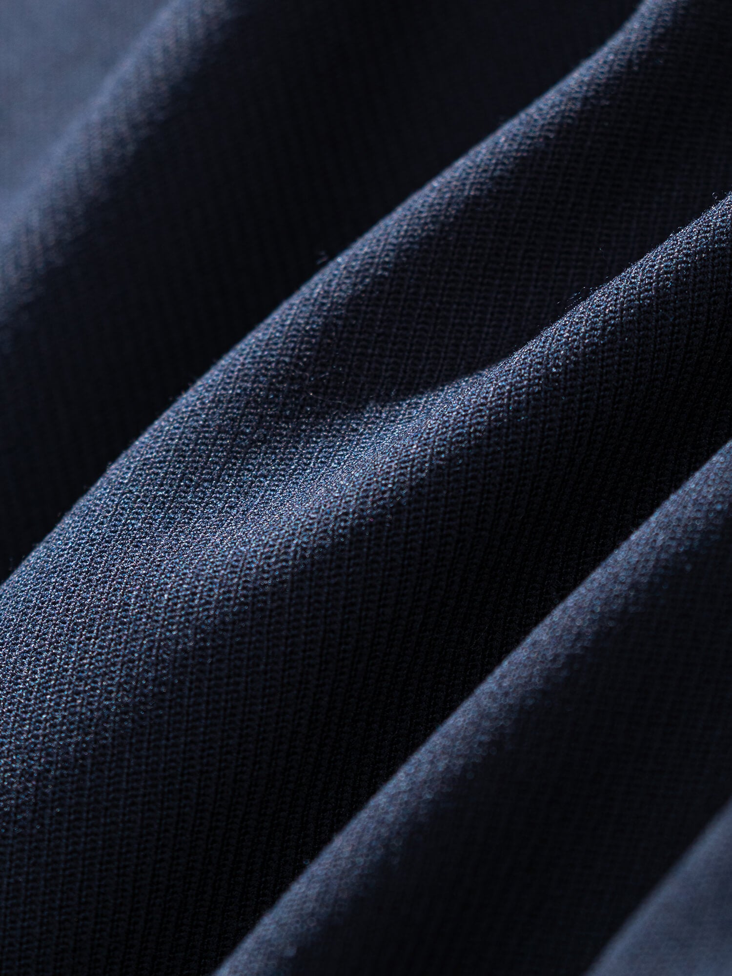 Deep Blue Wool Stretch Suit Pants-OWN DREAM Shirts