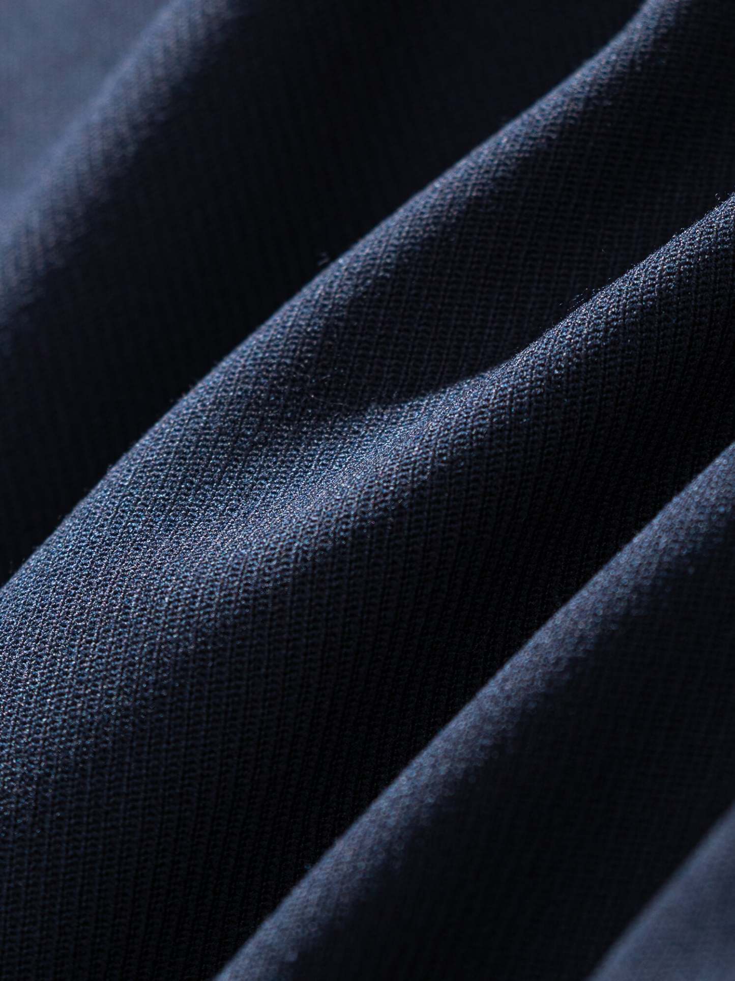 Deep Blue Wool Stretch Suit Pants-OWN DREAM Shirts