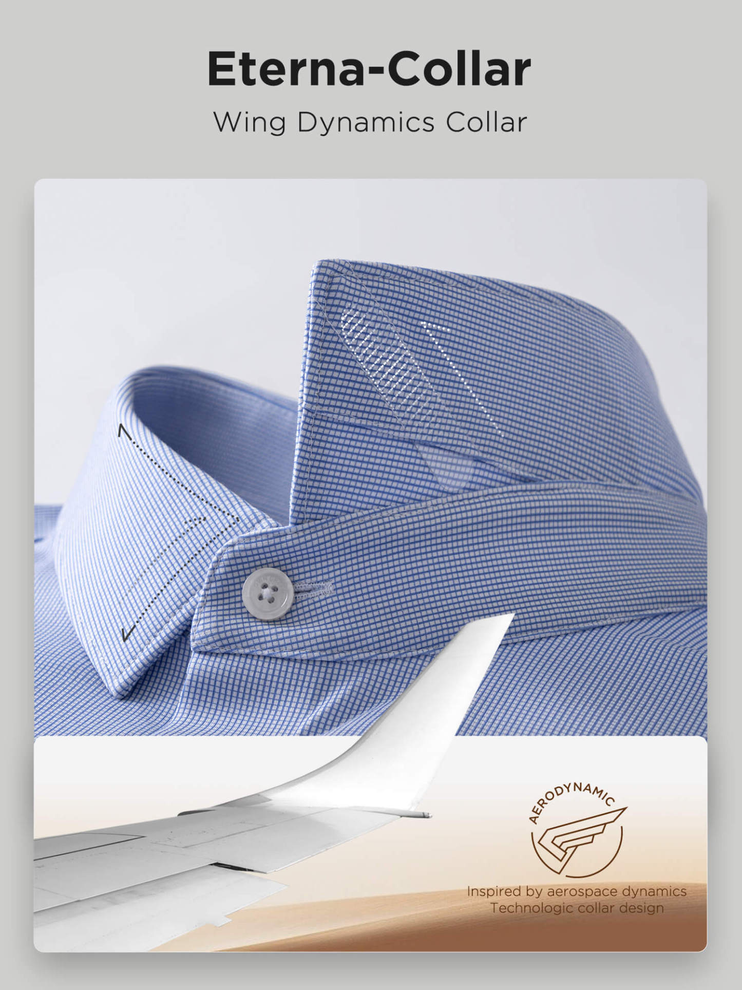 Sapphire Blue High-Stretch Shirt -Own Dream Shirts-Dress Shirts for Men