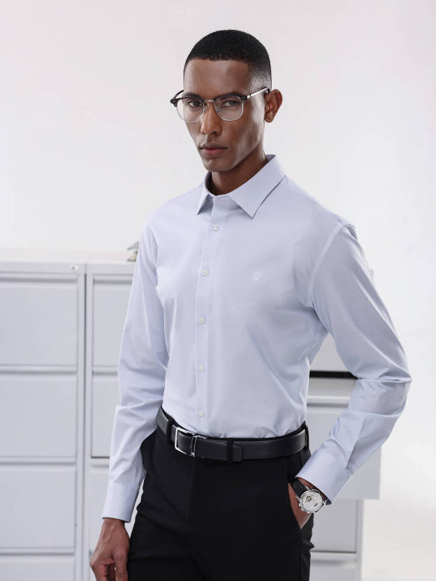 Crystal Blue High-Stretch Shirt