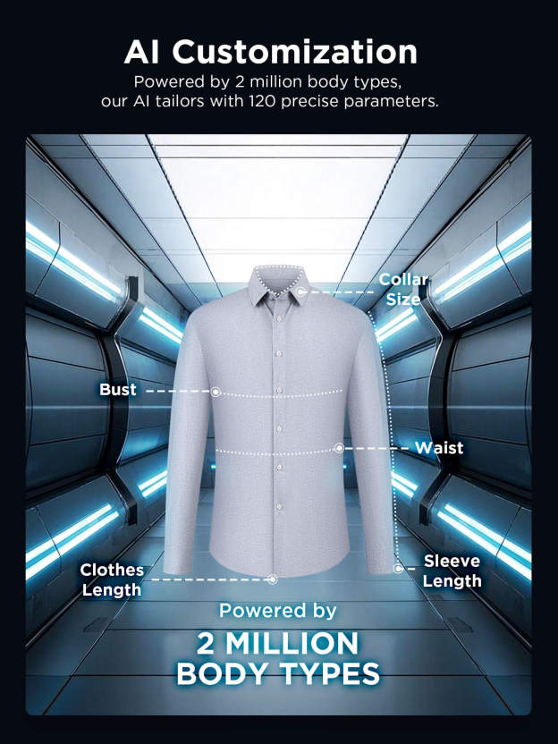 Moonrock Gray High-Stretch Shirt 