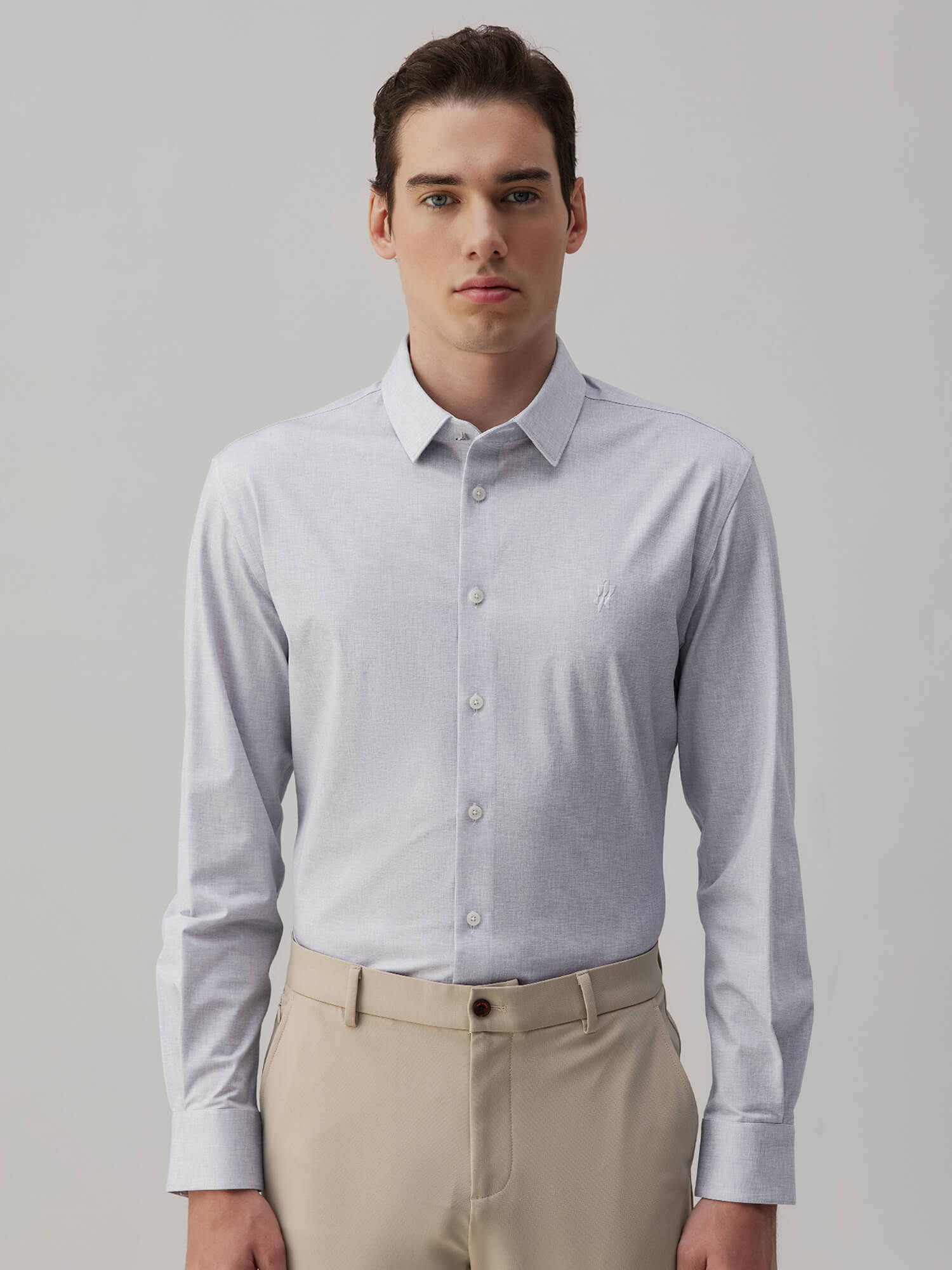 Moonrock Gray High-Stretch Shirt