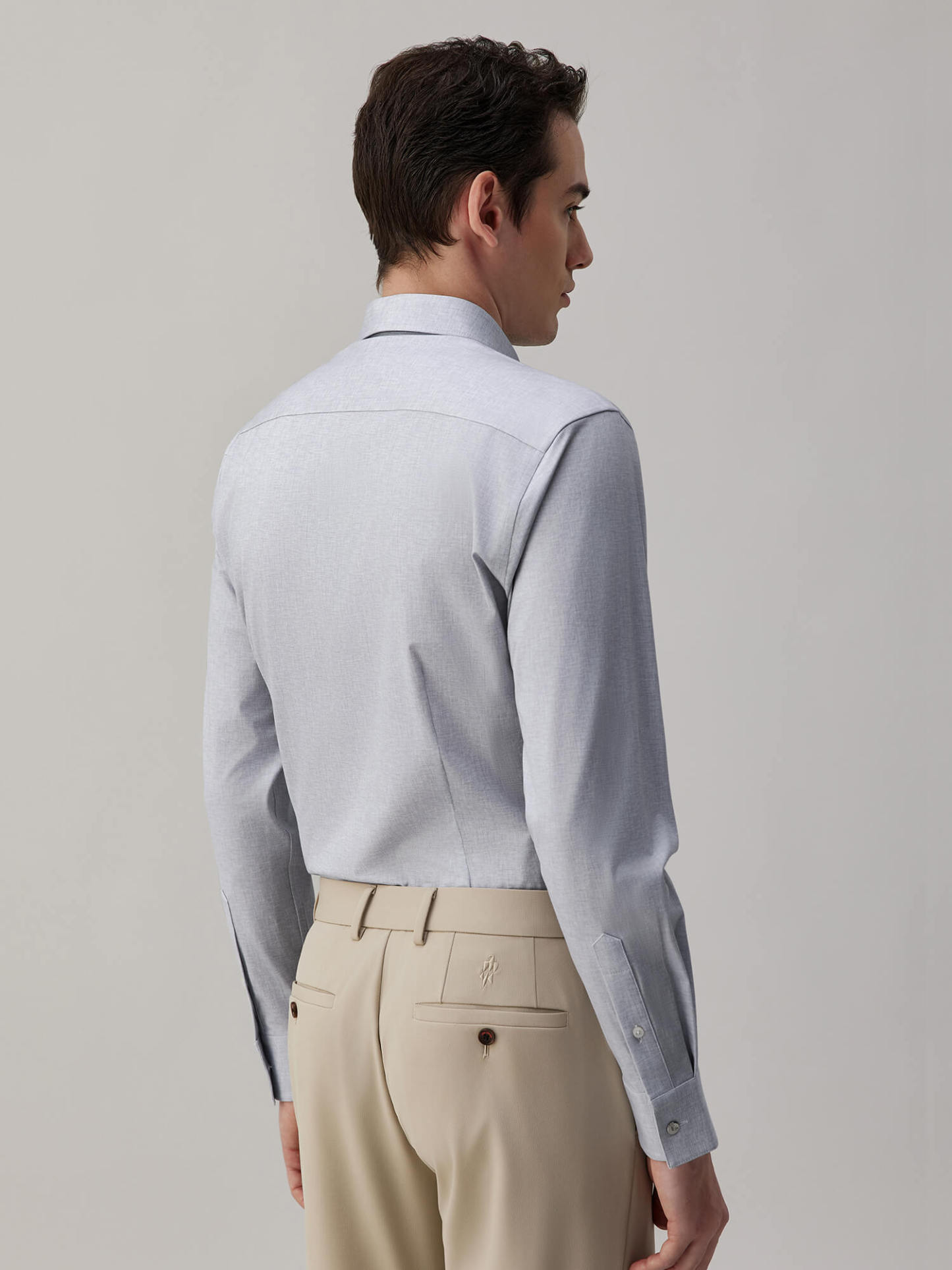Moonrock Gray High-Stretch Shirt