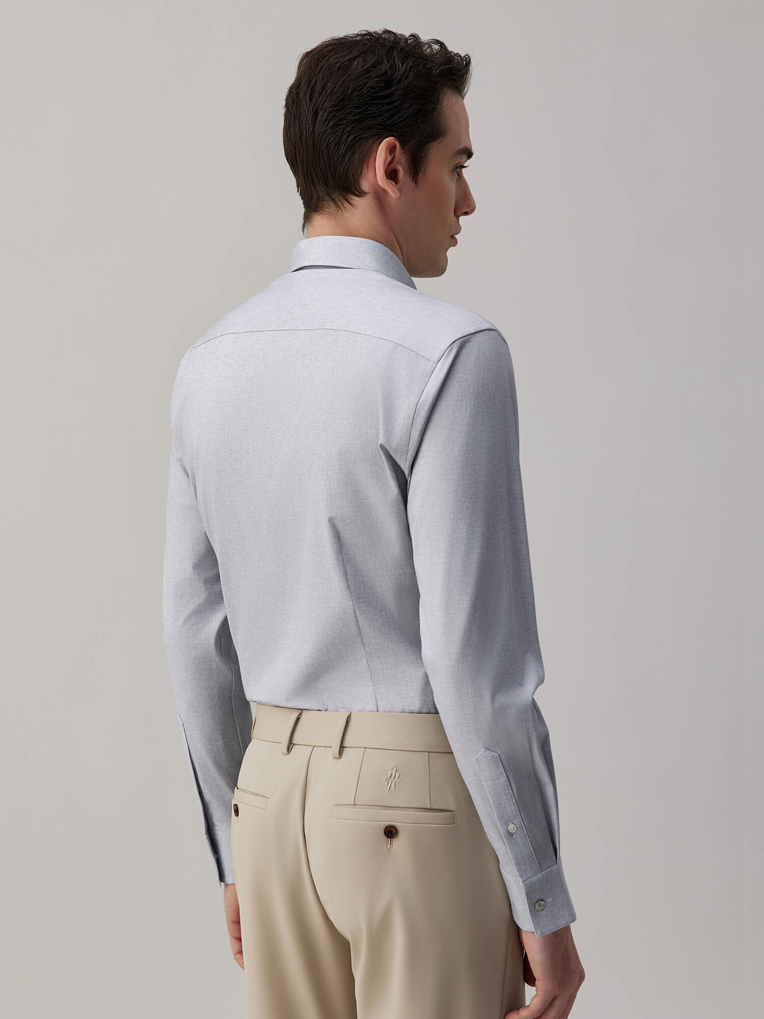 Moonrock Gray High-Stretch Shirt