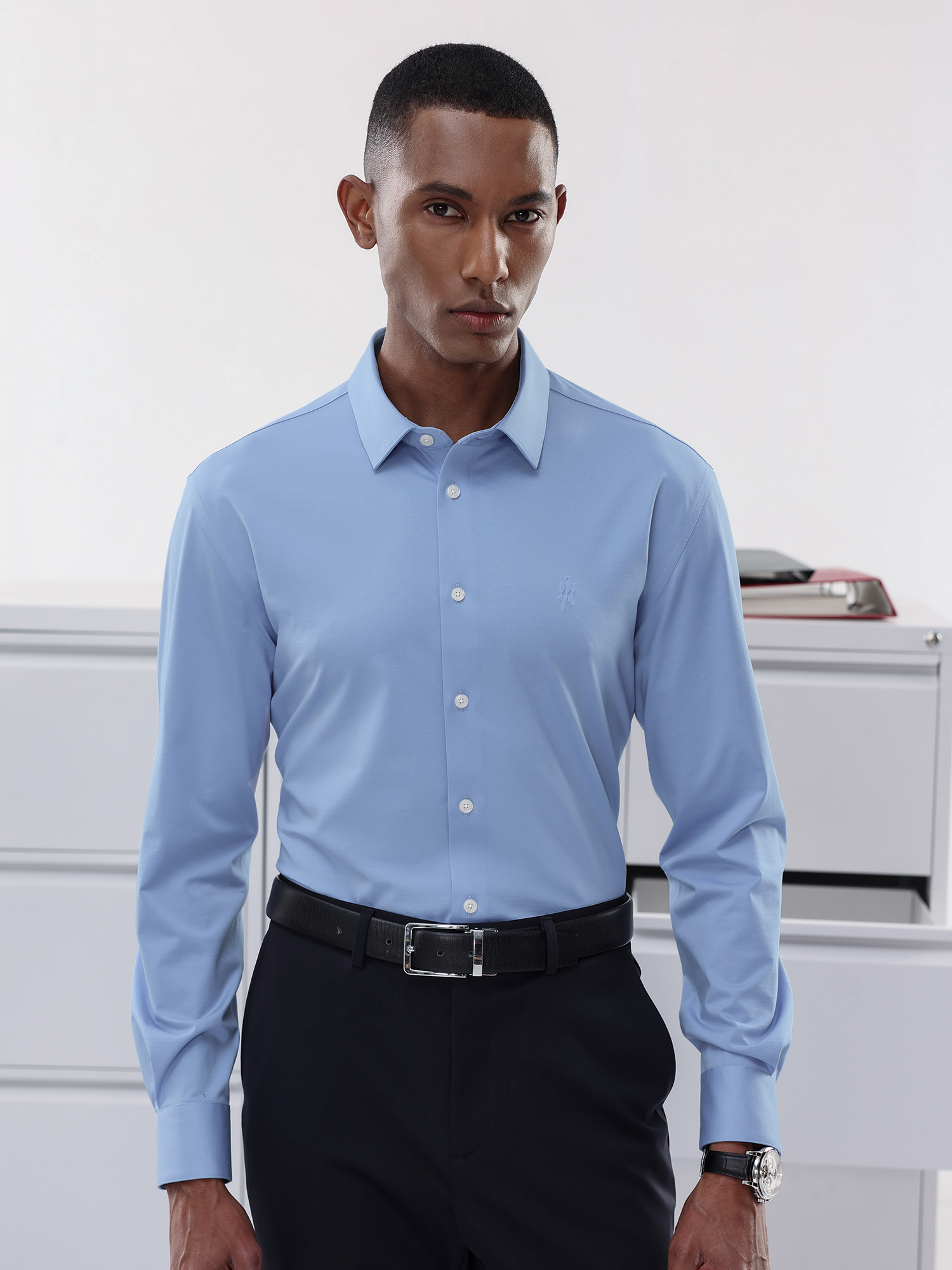 Jade J30 Twilight Blue High-Stretch Shirt